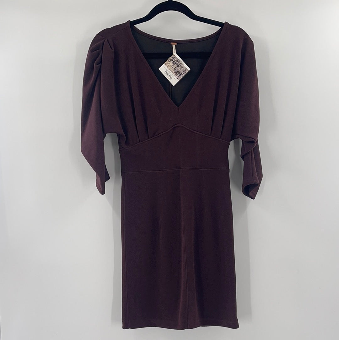 Free People Burgundy Dress (S)