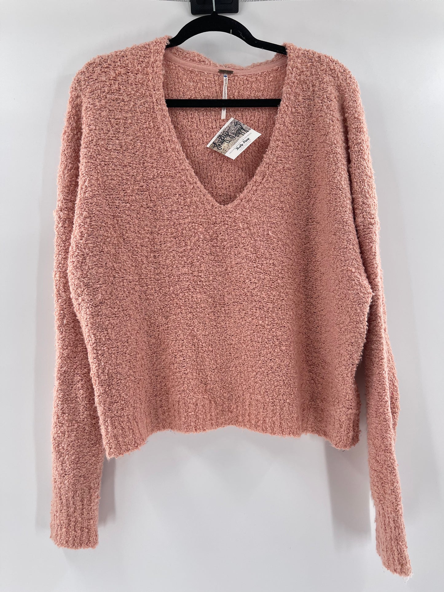 Free People Pink Sweater (S)