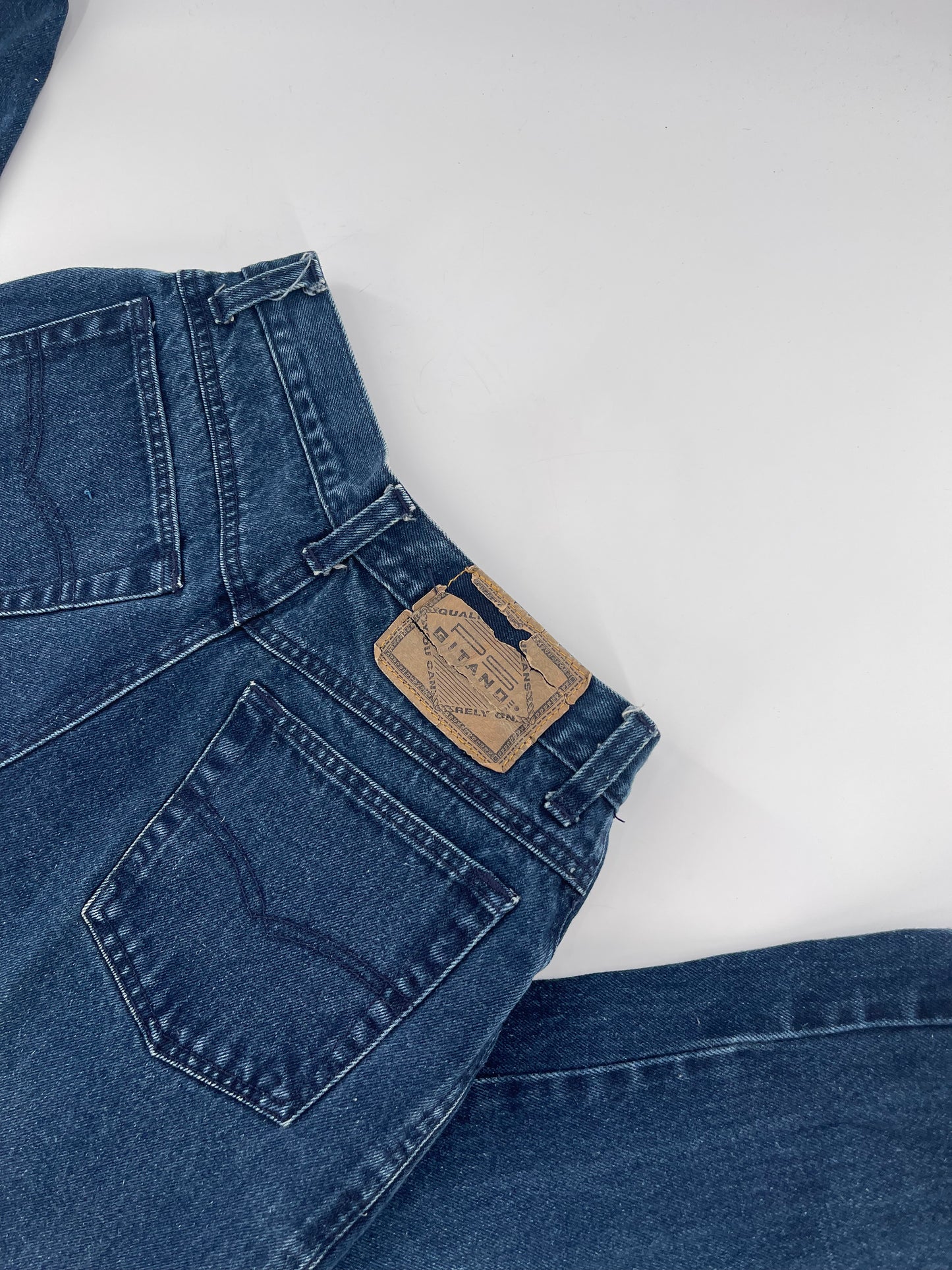 P S. Gitano 80’s Blue Jeans (Size 10)