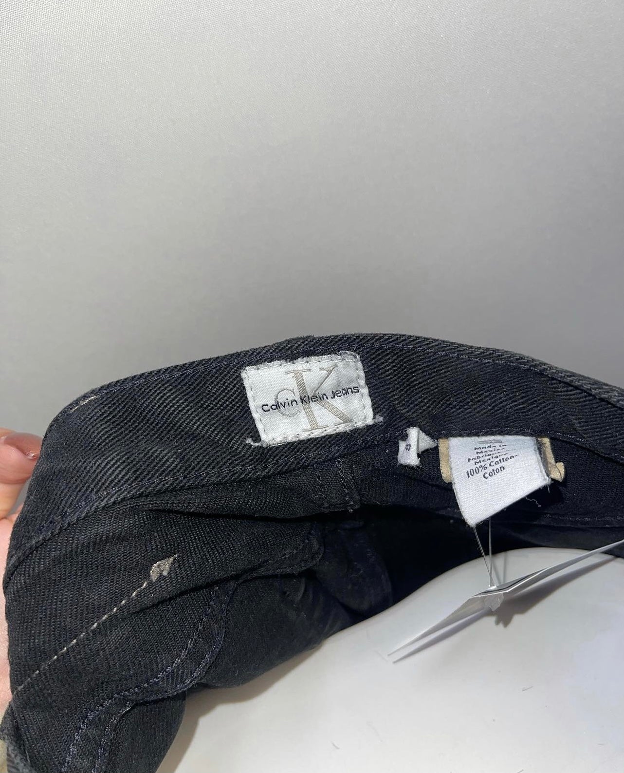 Vintage Calvin Klein Dark Wash High Rise (8)