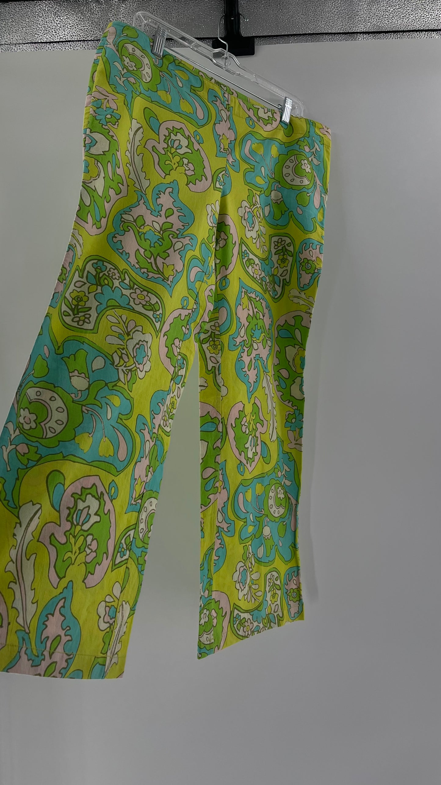 Free People Lime Paisley Patterned (12)