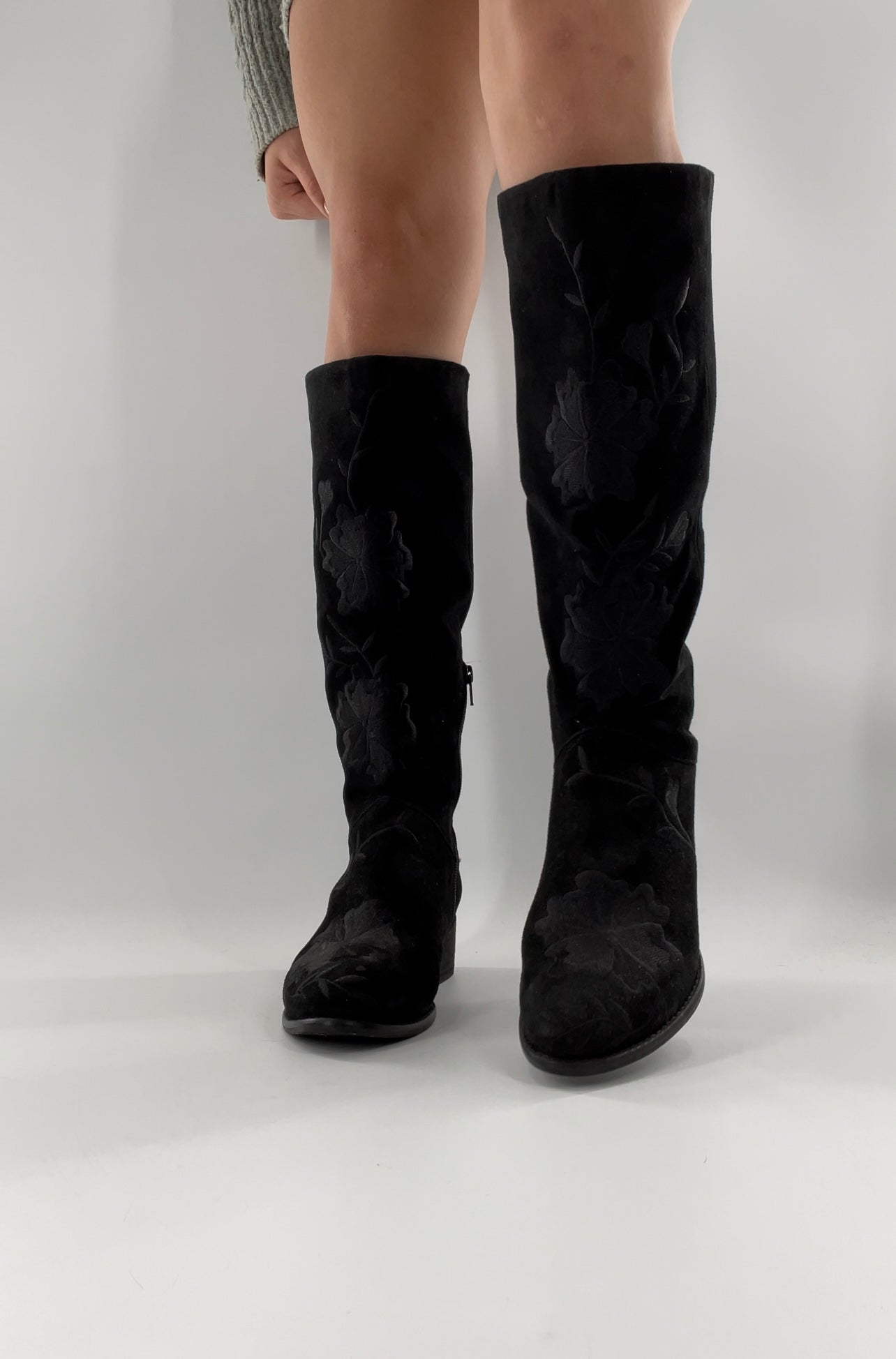 Seychelles Black Suede Boots