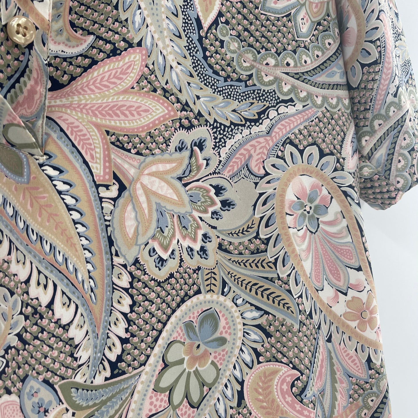 Vintage Paisley Print Short Sleeve (8)