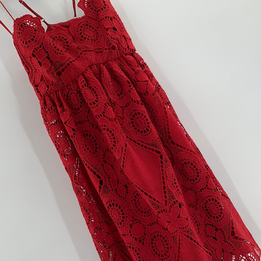 Maeve Red Lace Dress (2)