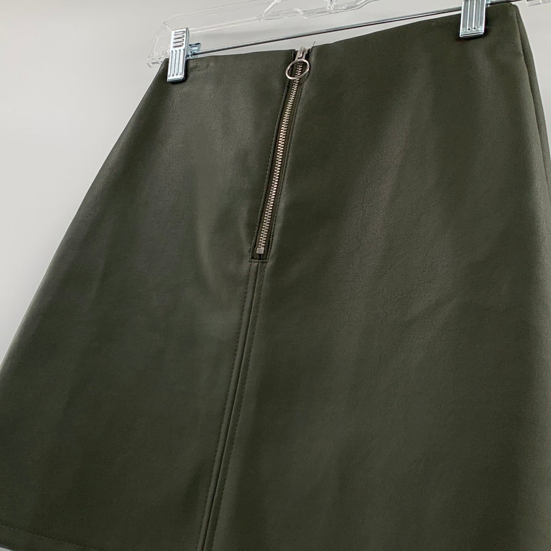 Primark Green Zip Up Back (Size 2)
