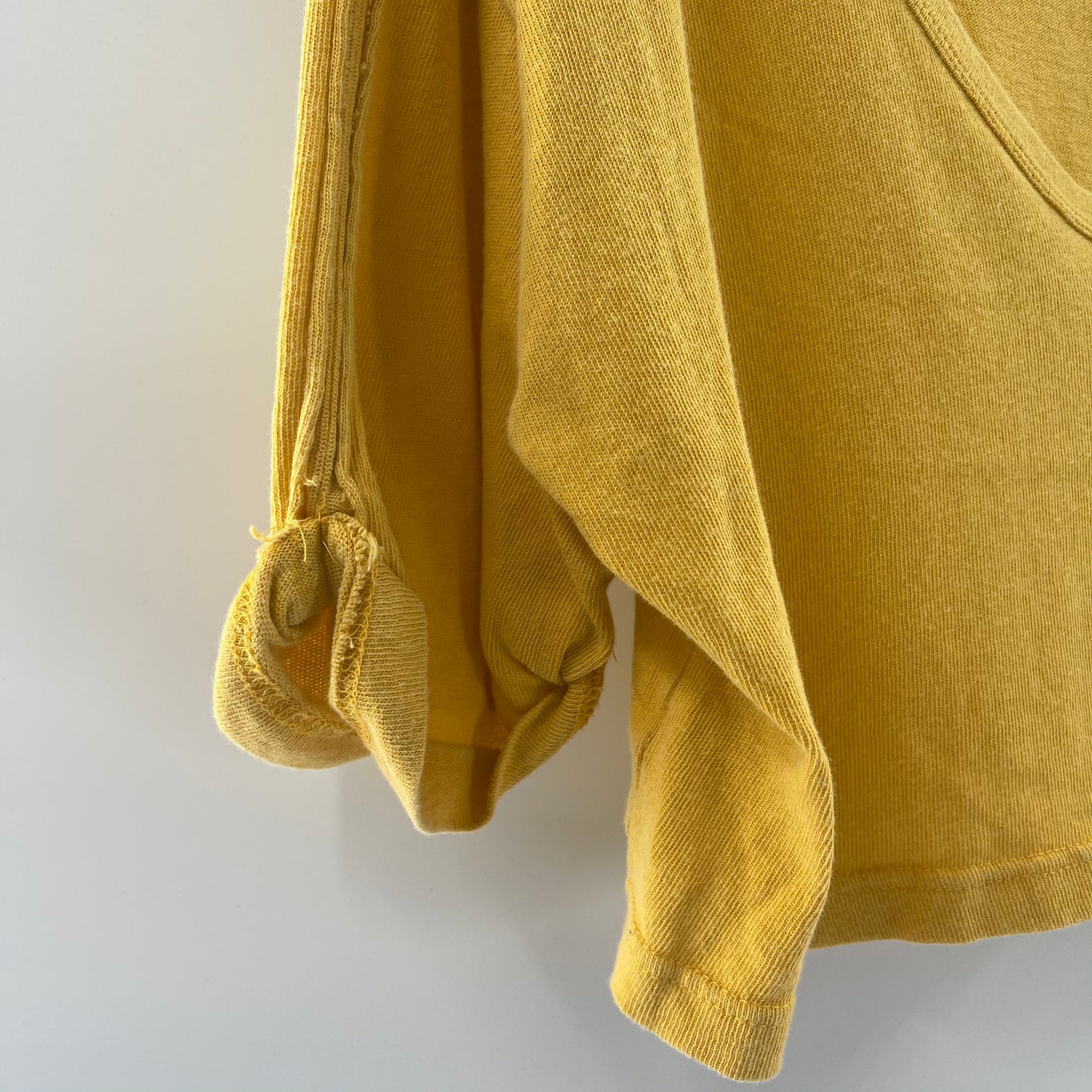Urban Outfitters Mustard Yellow Cropped T (S)