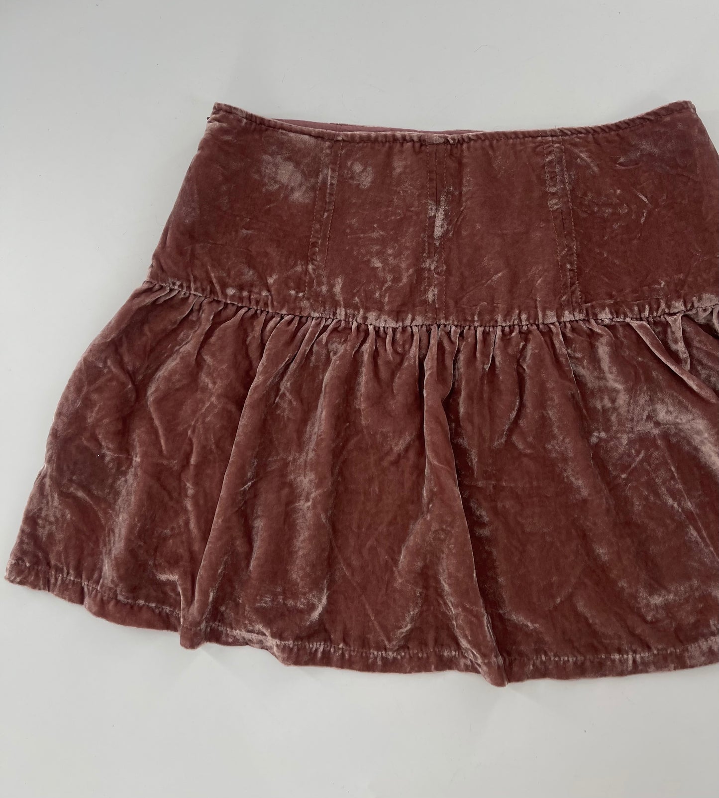 Free People Pink Velvet Mini (0) but