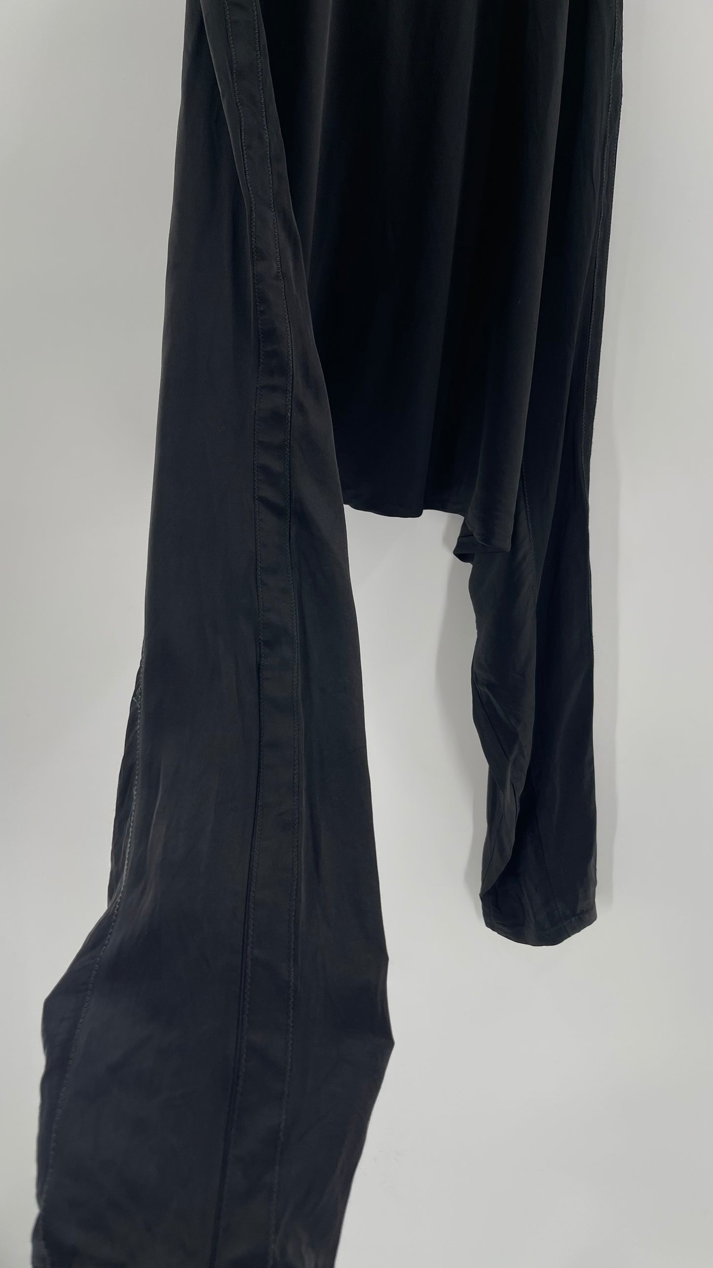 Costume National Silky Haram Pants Jet Blue (44)