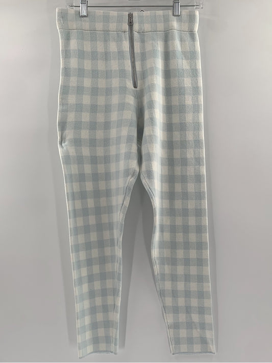 Urban Outfitters Knit Plaid Pants (Size L)