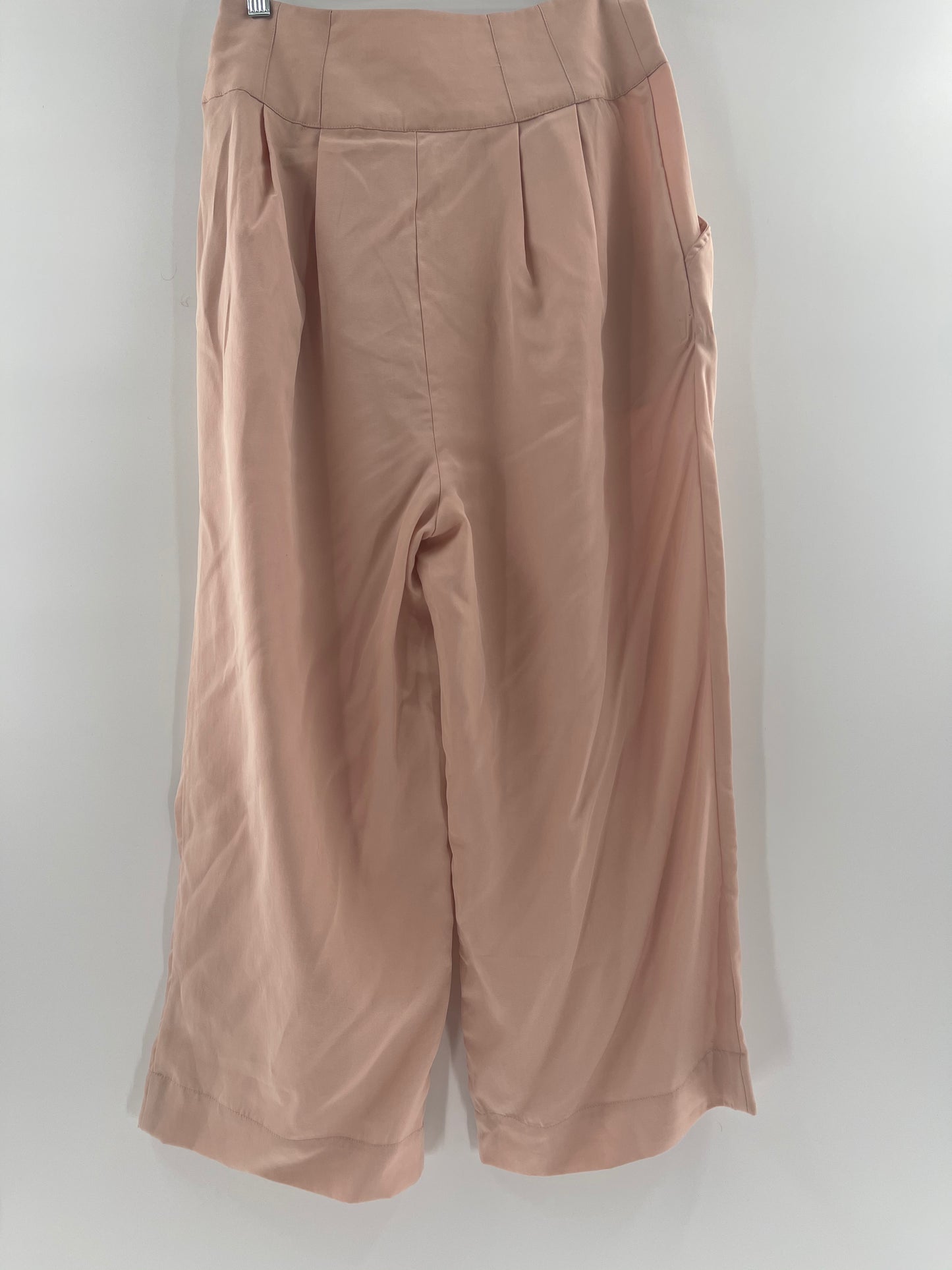 Free People Cropped Wide Leg Trouser Pants (Size 6)