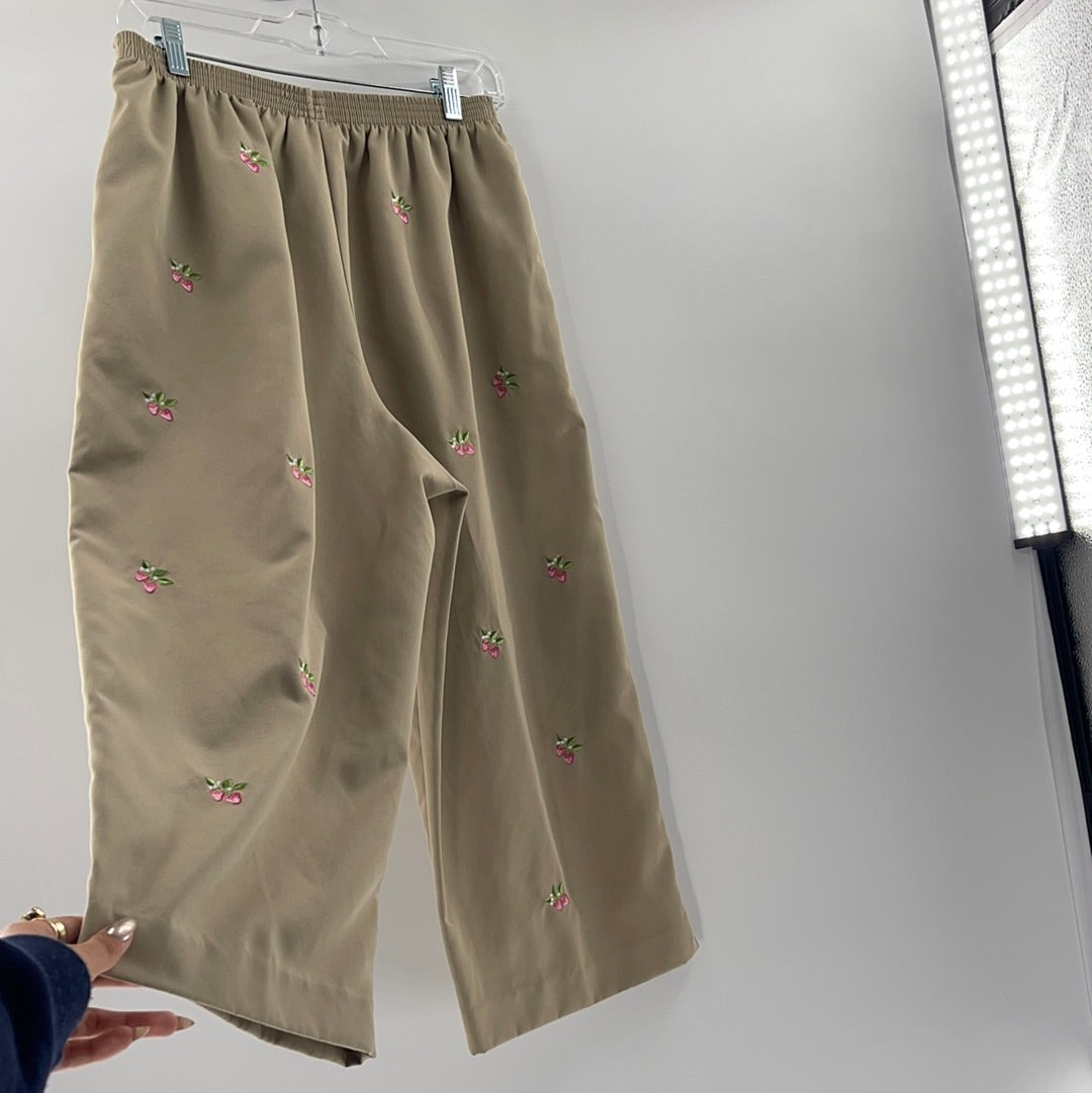 Alfred Dunner Strawberry Pants (14P)