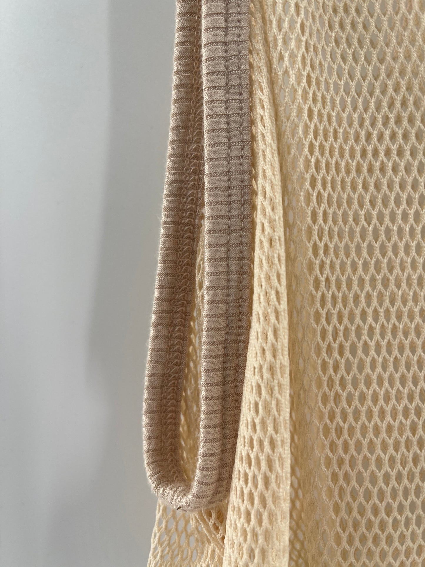 Urban Outfitter Beige Netted Tank (L)