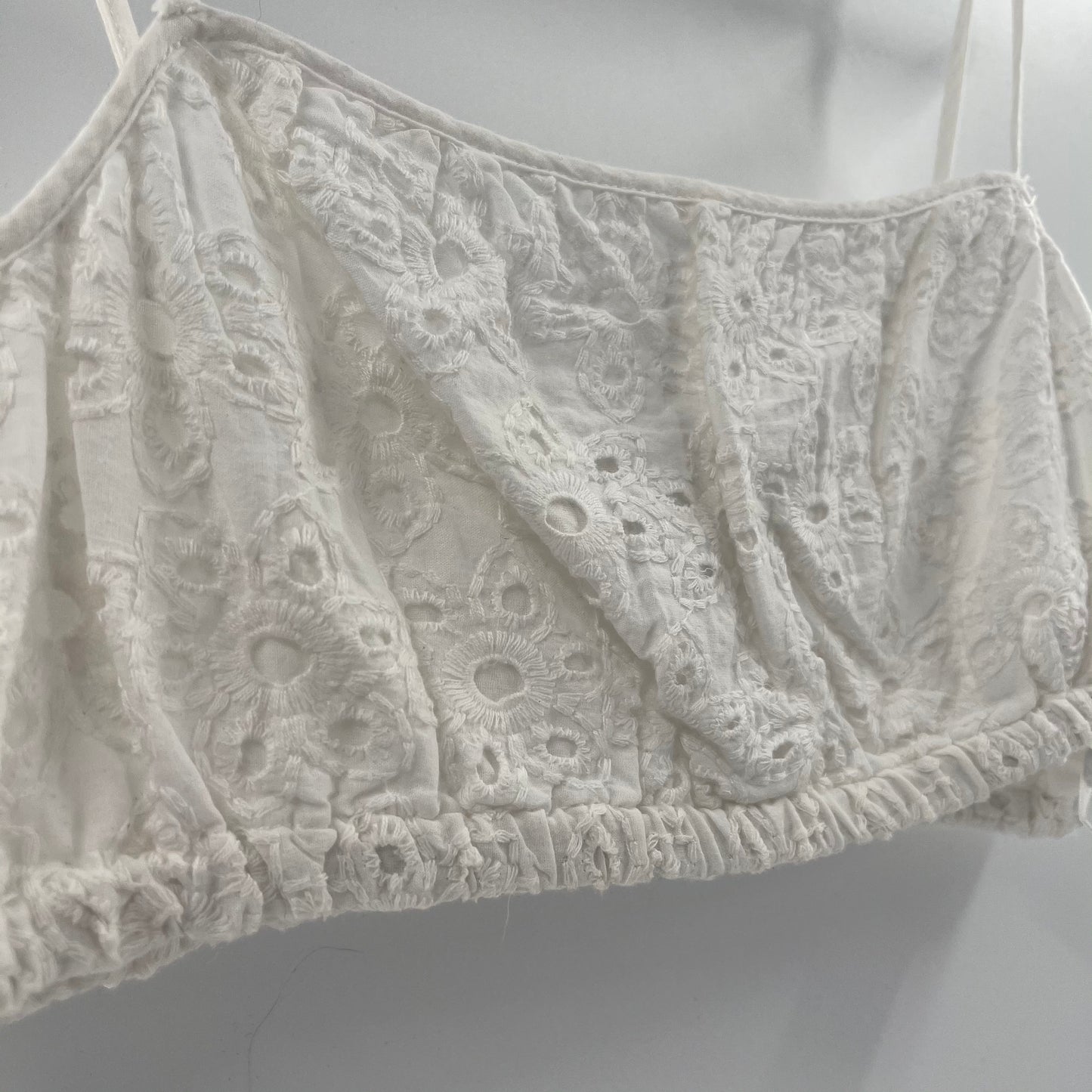 Urban Outfitters Eyelet Bandeau Tank (L)