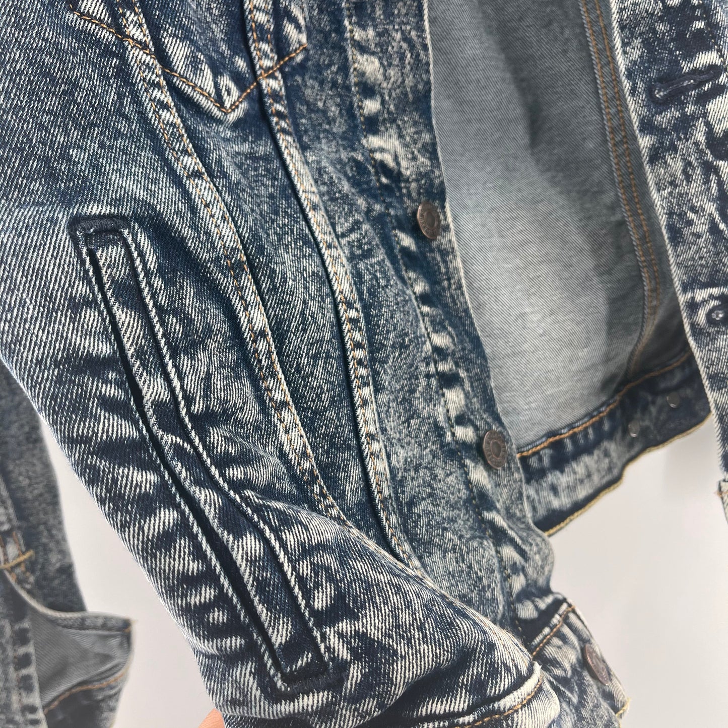 Levi Strauss Acid Washed Denim Jacket (S)