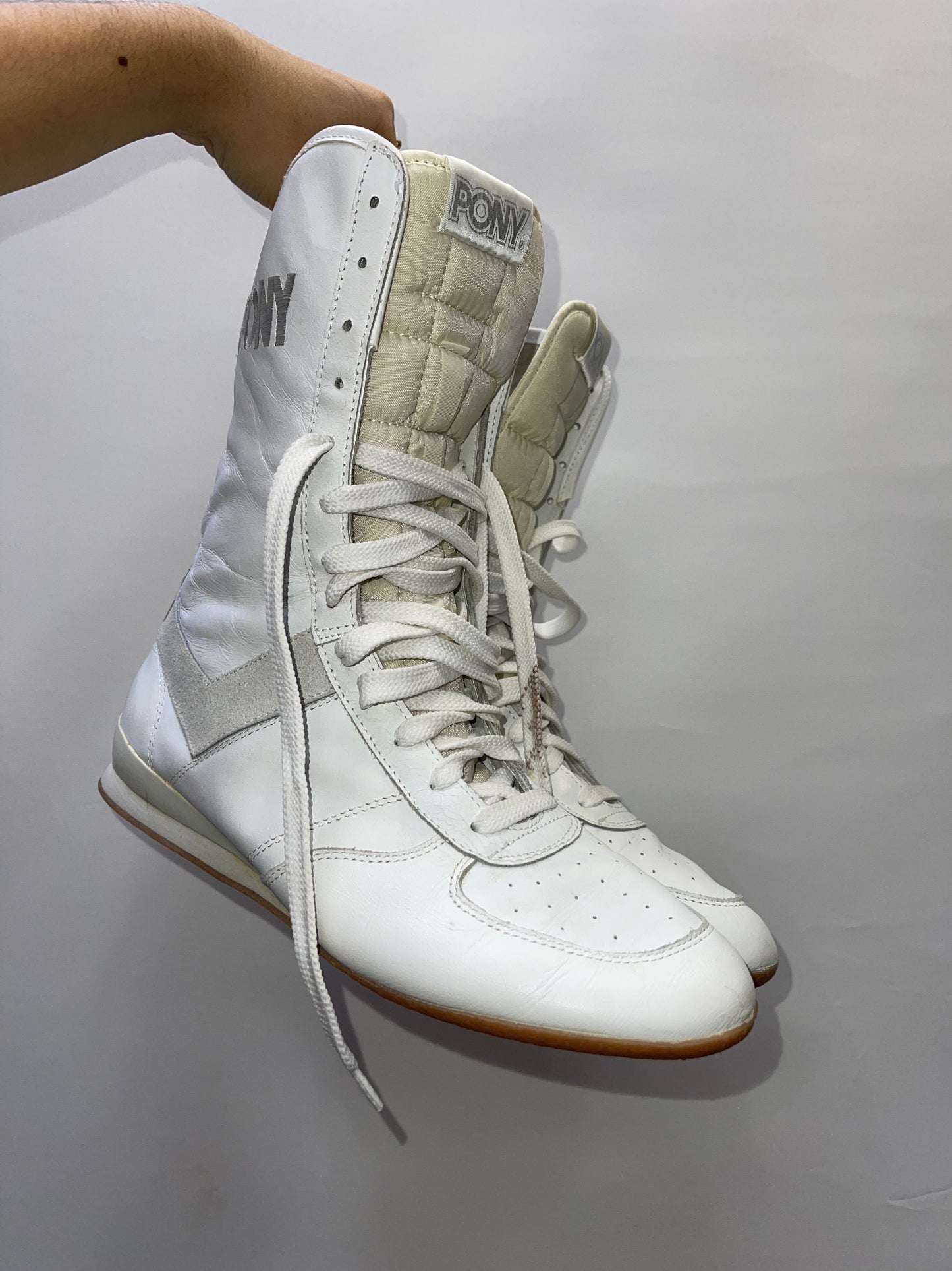 PONY Vintage High Top Sneakers
