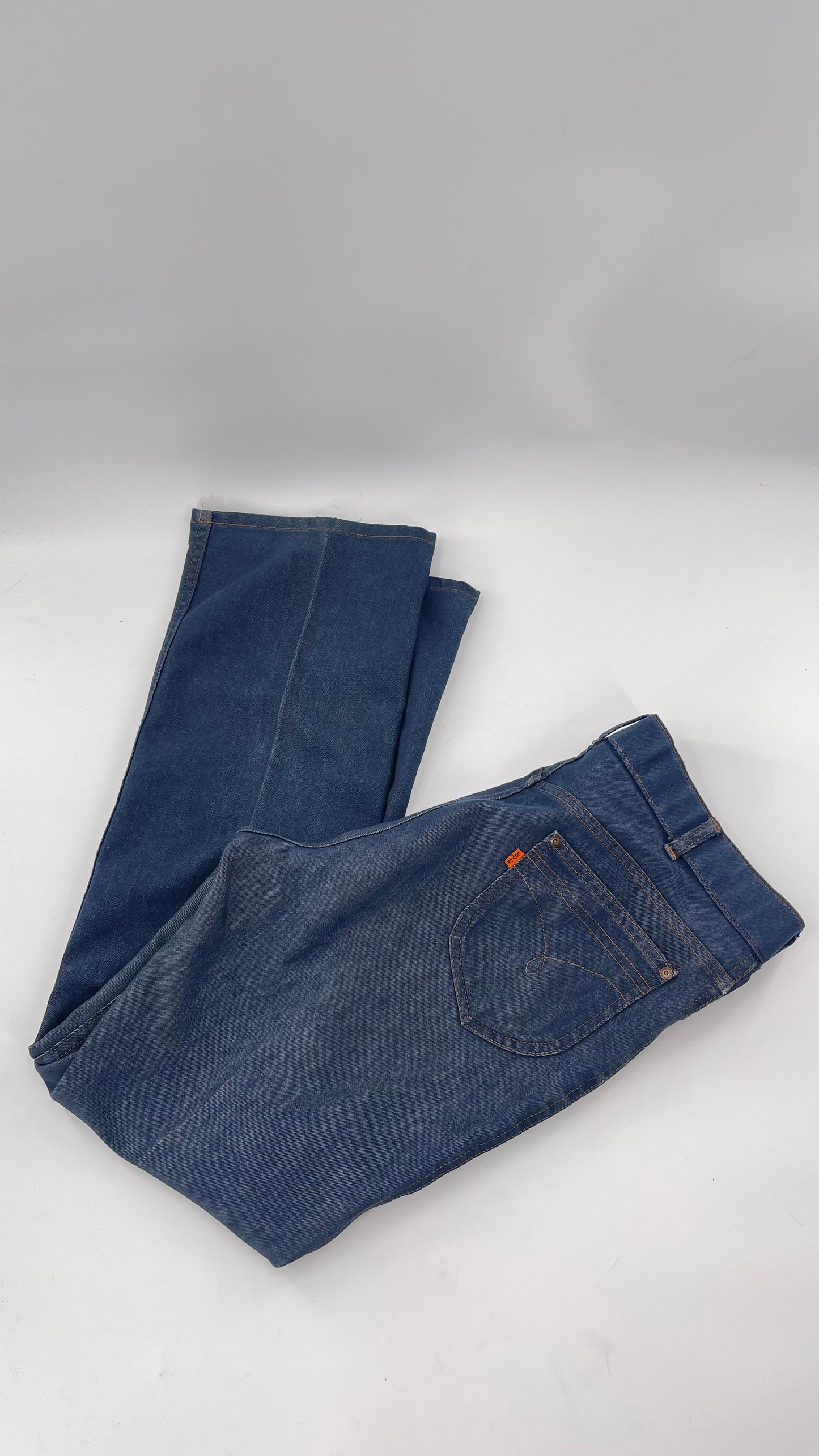 Vintage Levi’s 1970s Orange Tab High Waist (34x30)