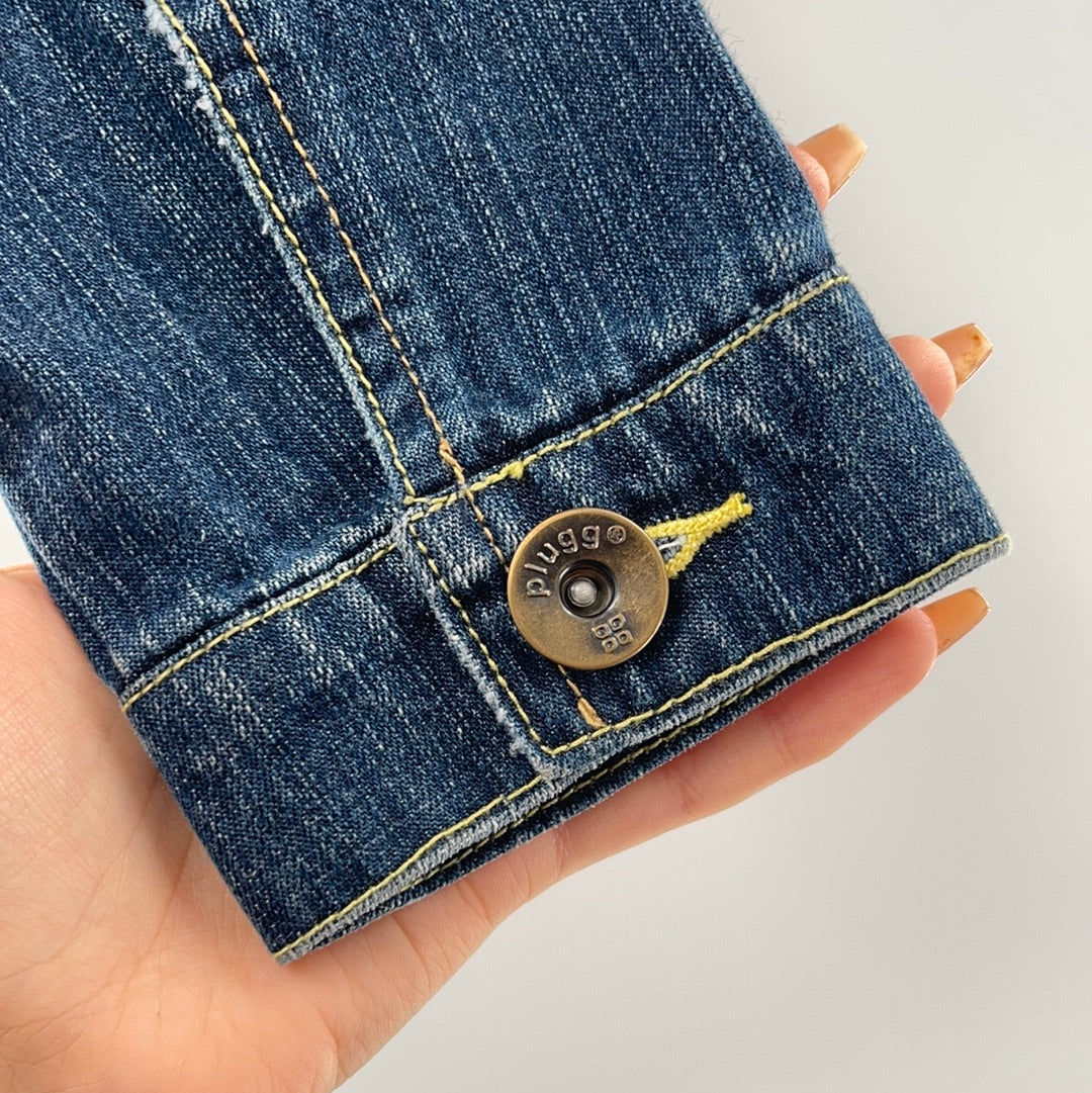 Plugg Ultra Cropped Denim Jacket (M)
