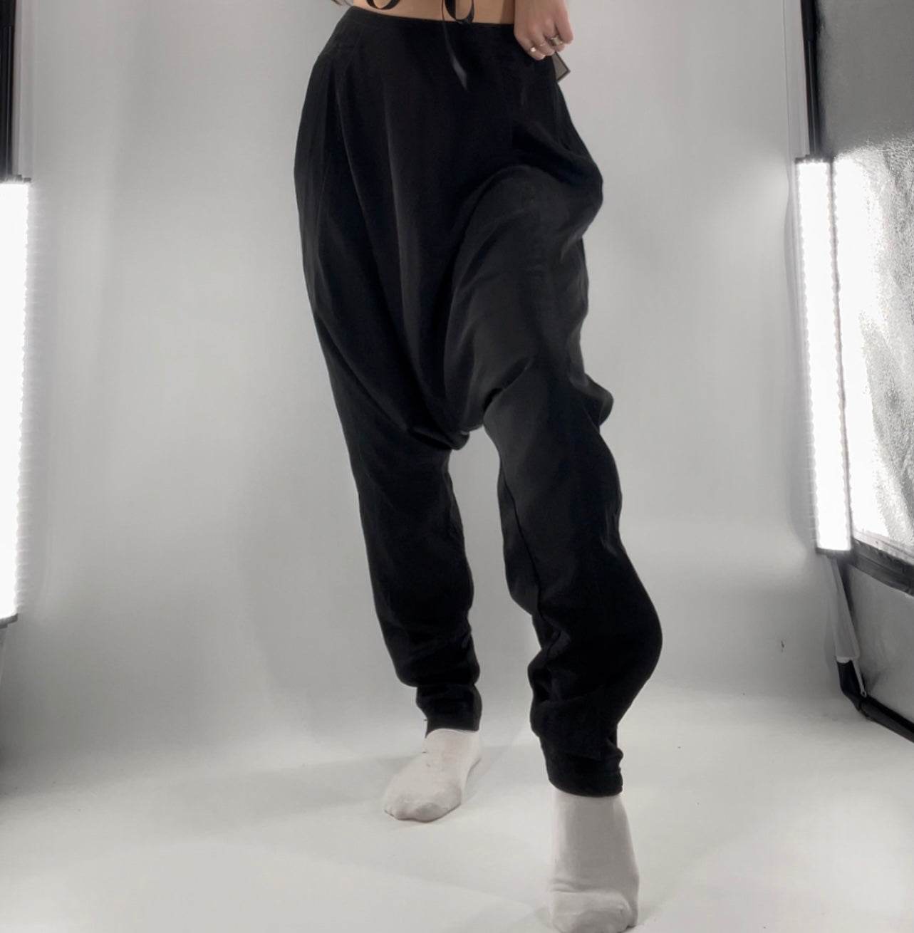 Costume National Silky Haram Pants Jet Blue (44)