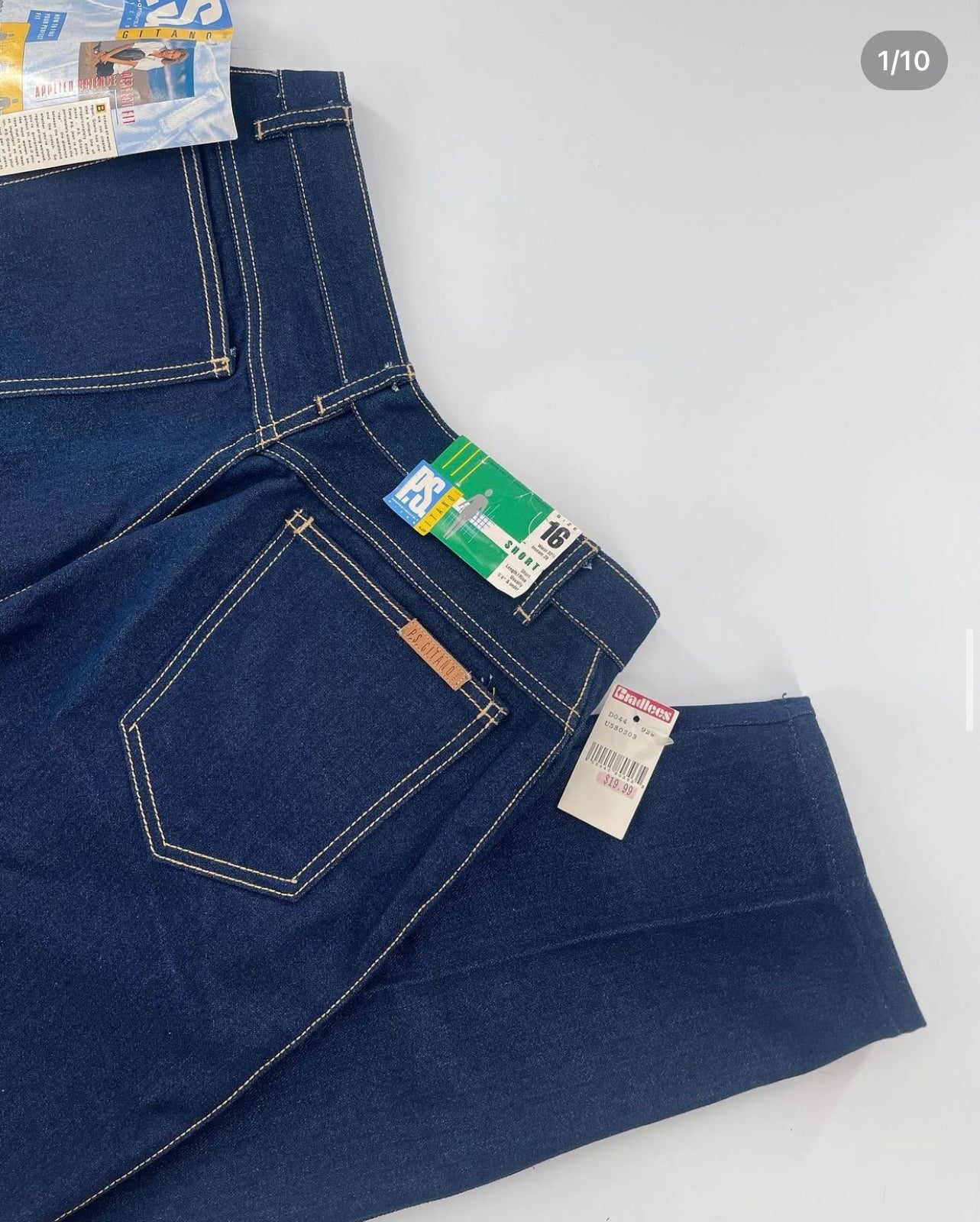 Vintage Deadstock Dark Wash Gitanos