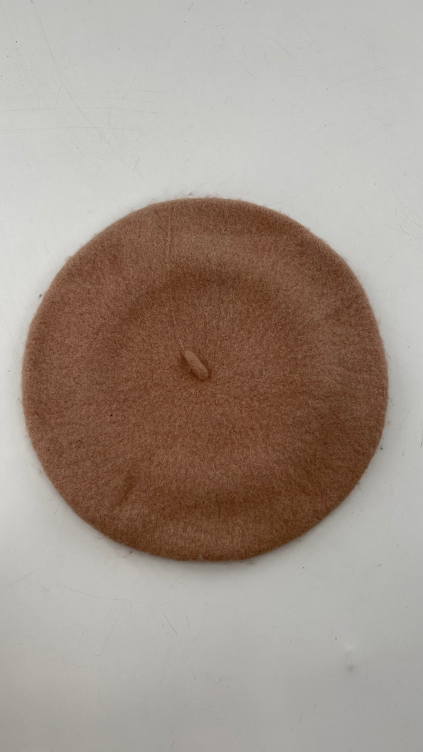100% wool Free People Tan Beret