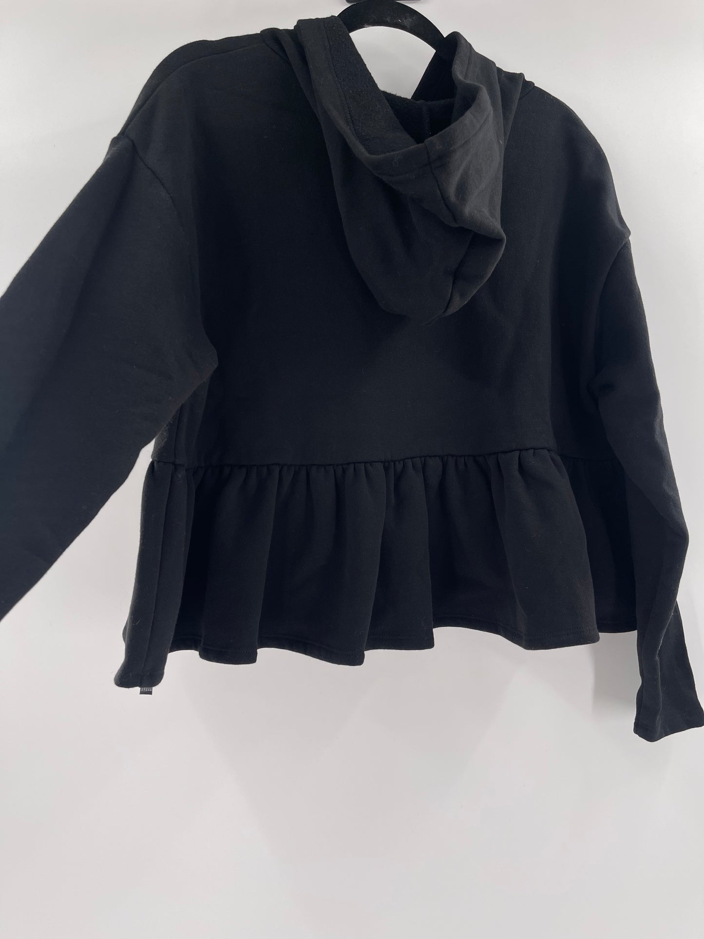 Urban Outfitters Cropped Black Hoodie (XS)
