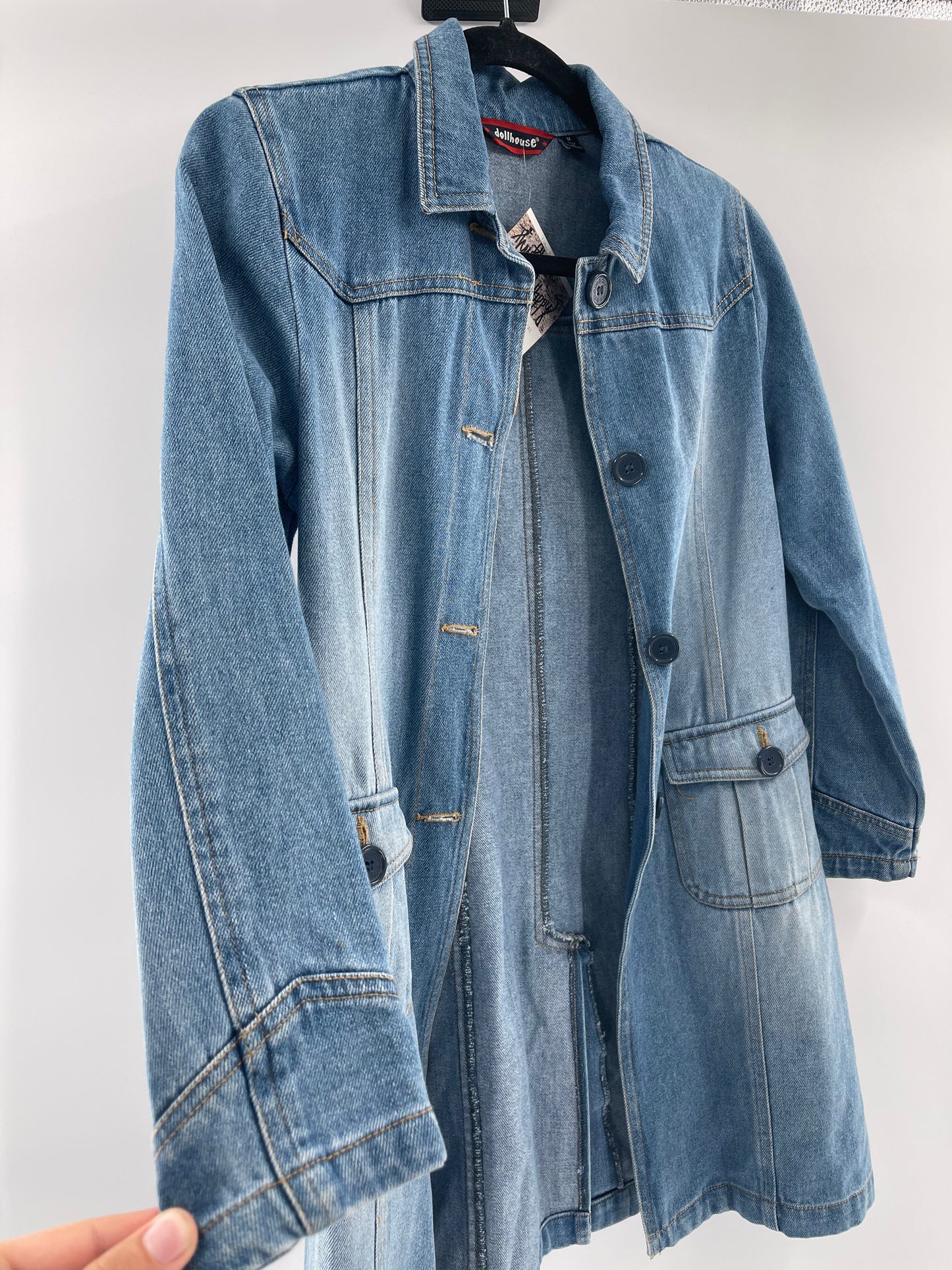 Vintage Dollhouse Denim Jacket (M)