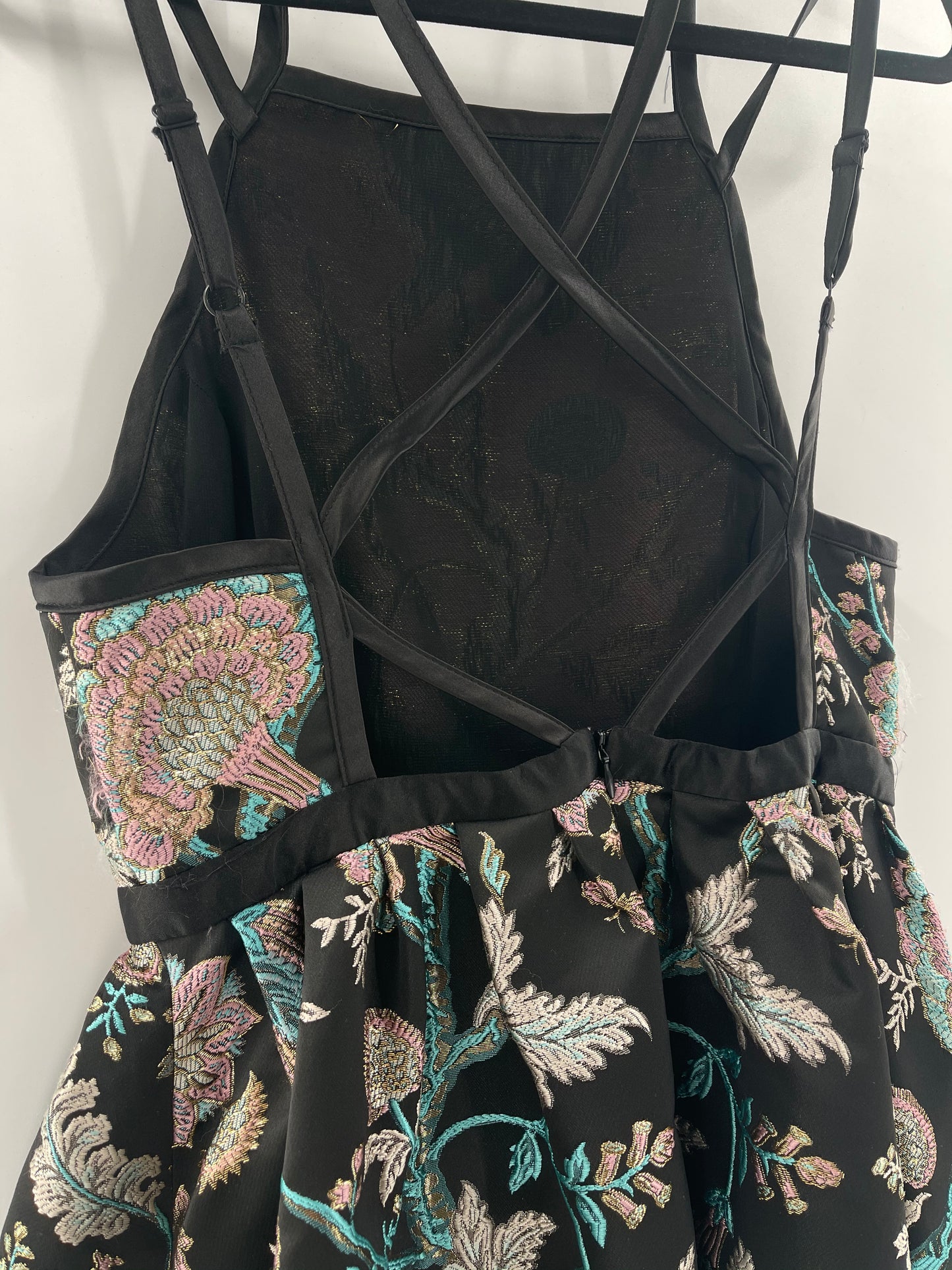 Kimchi Blue Brocade Jaquard Dress (10)