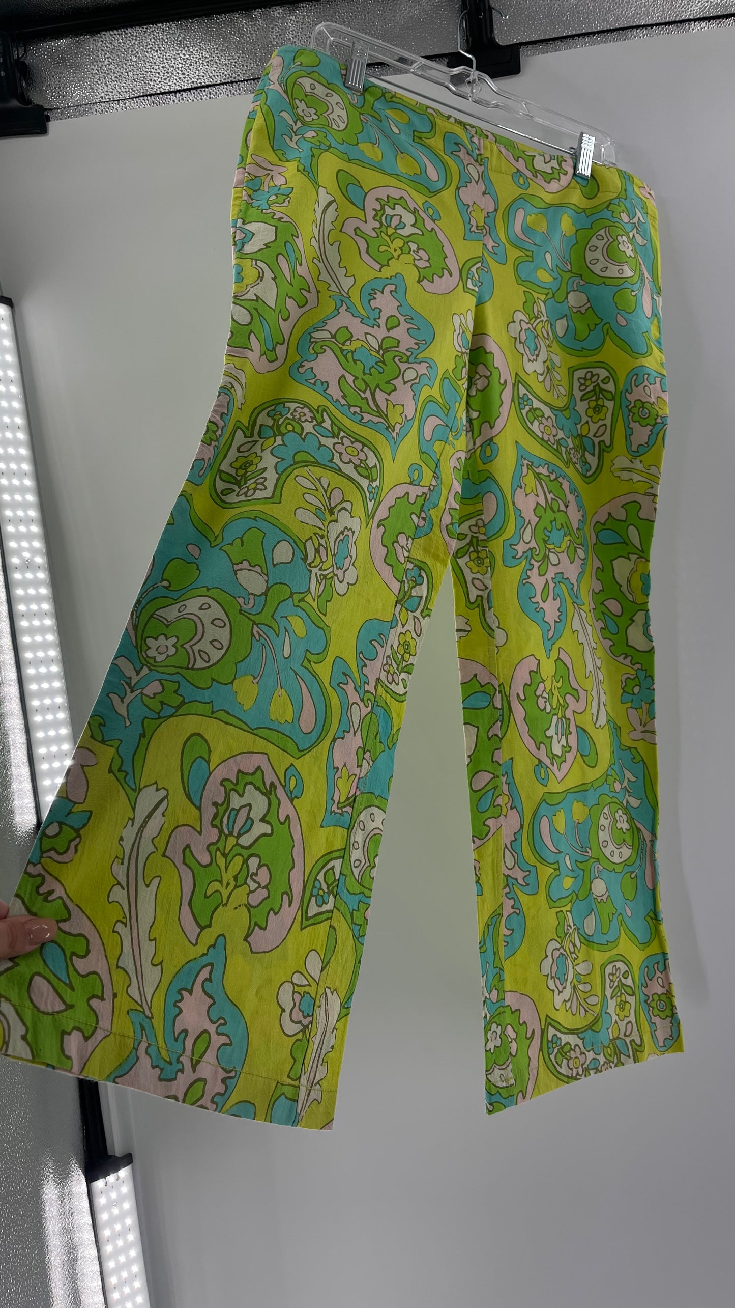 Free People Lime Paisley Patterned (12)