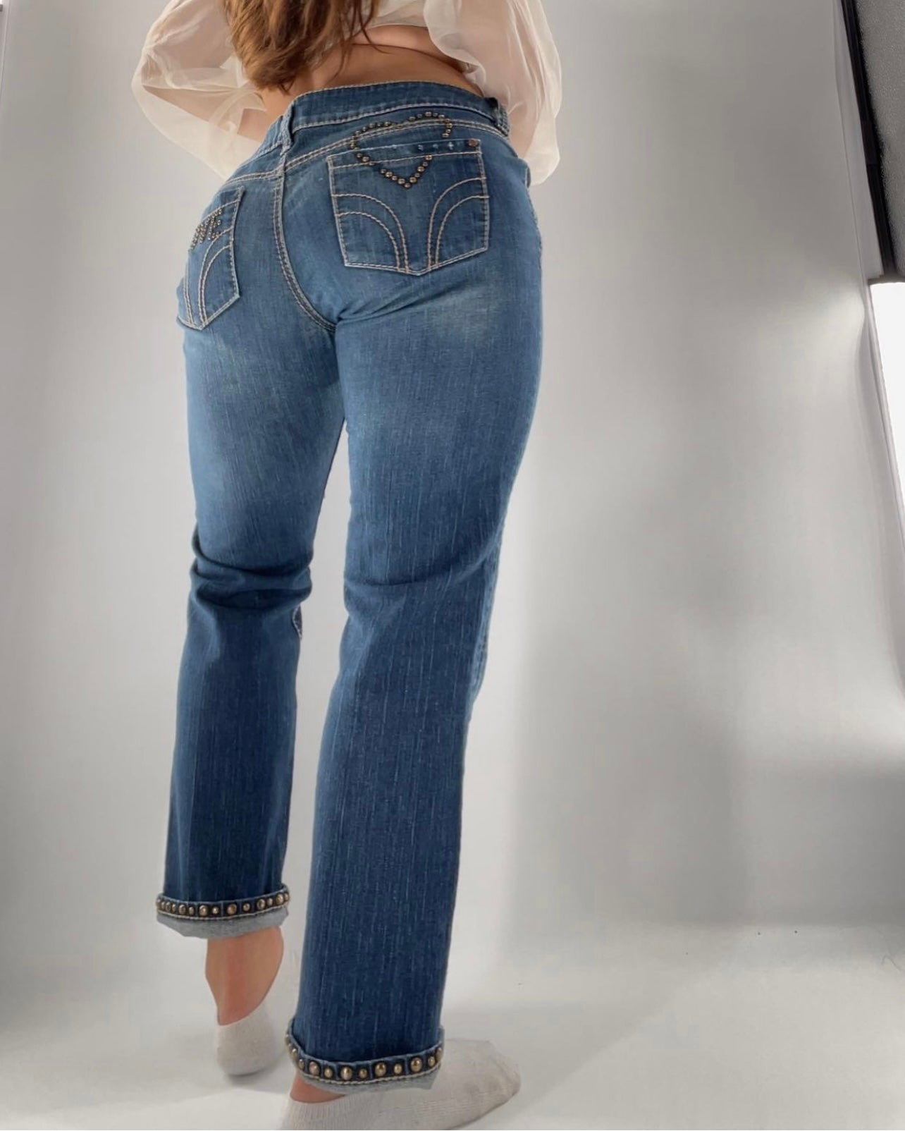 Vintage Californian Studded Serfontaine Jeans