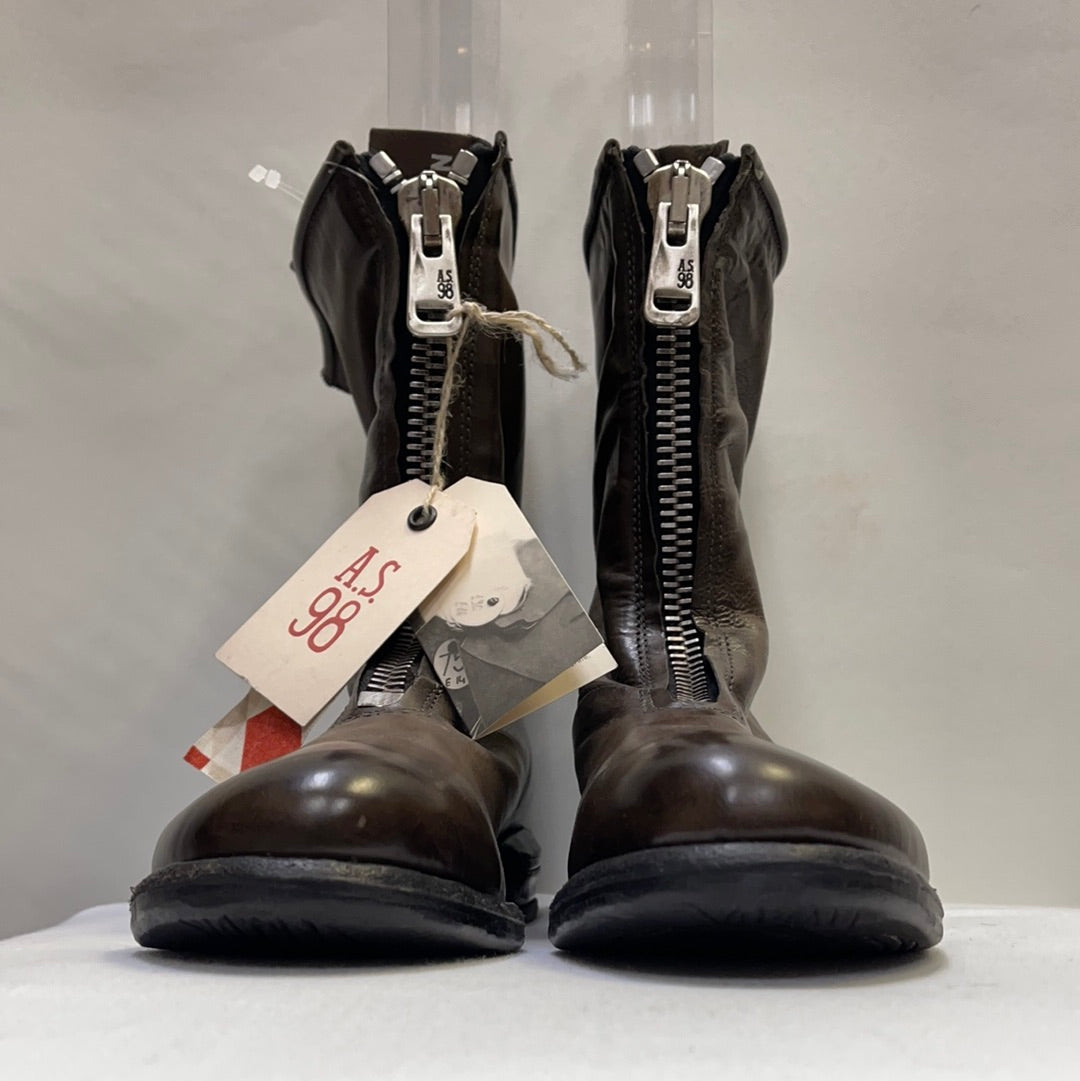 A.S. 98 Brown Leather Boots