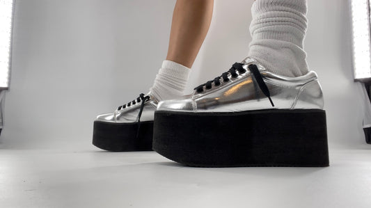 Rocket Dog Silver Platform Sneaker (8)