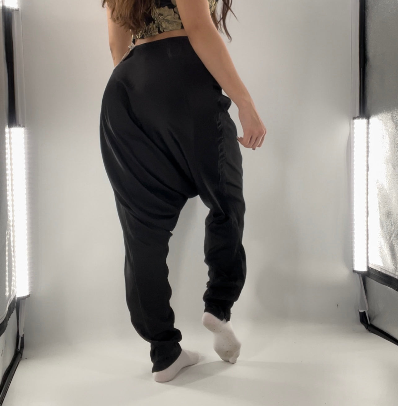 Costume National Silky Haram Pants Jet Blue (44)