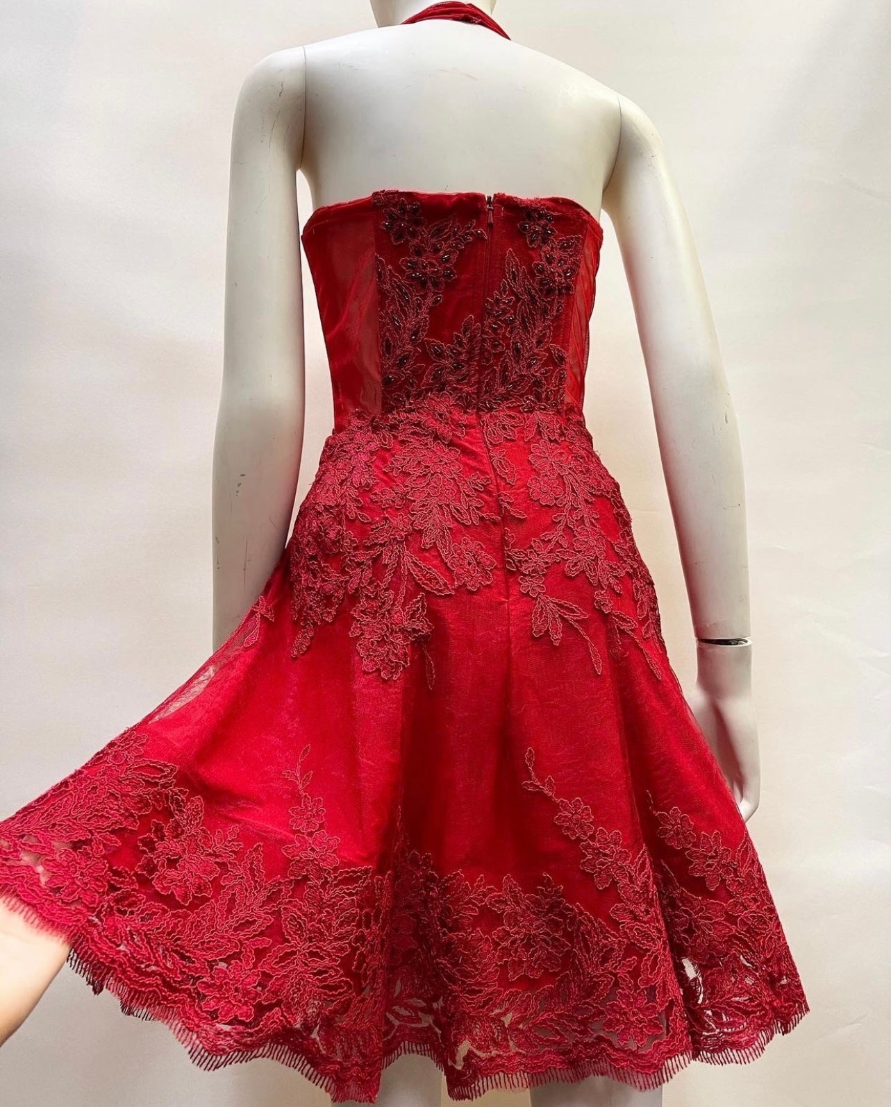 O’blanc Attelier Red Dress