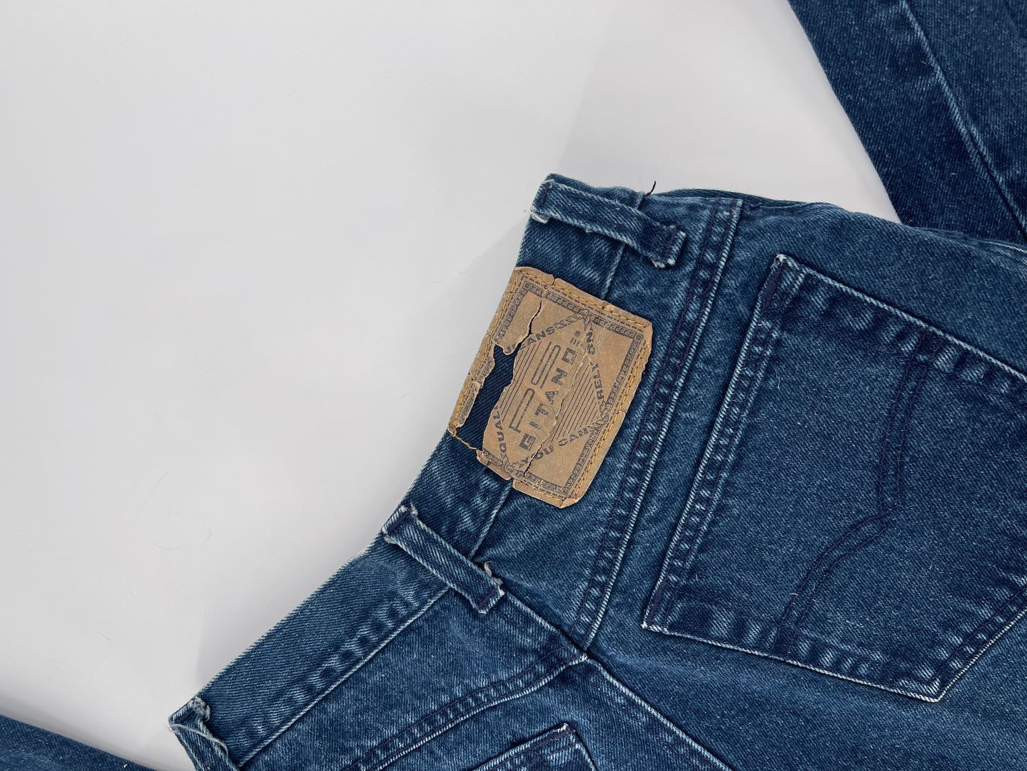 P S. Gitano 80’s Blue Jeans (Size 10)