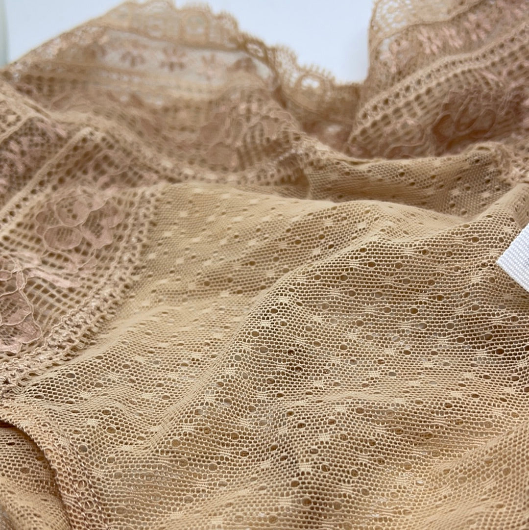 High waisted Tan underwear