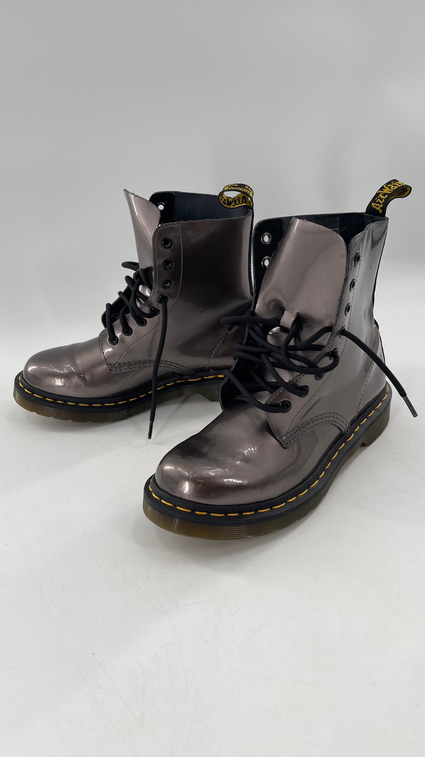 Doctor Martens Pewter Boots (7)