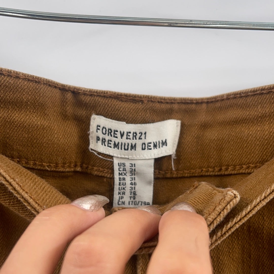 Forever 21 Tan Shorts (Size 31)