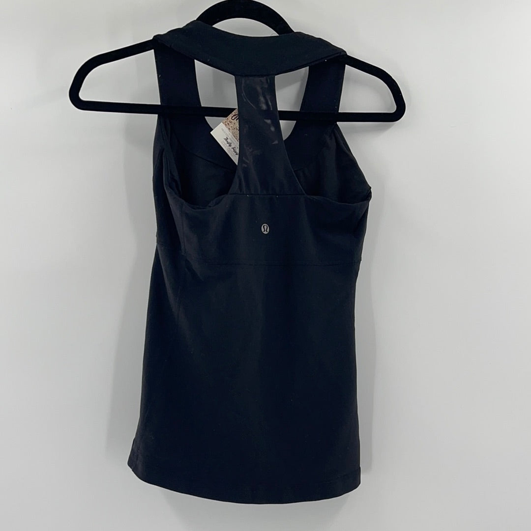 Lululemon black Tank (S)