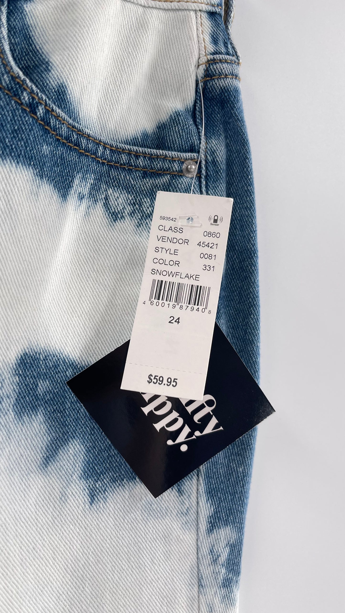Pacsun Tie Dye Bleach Tagged Mom Jeans (24)
