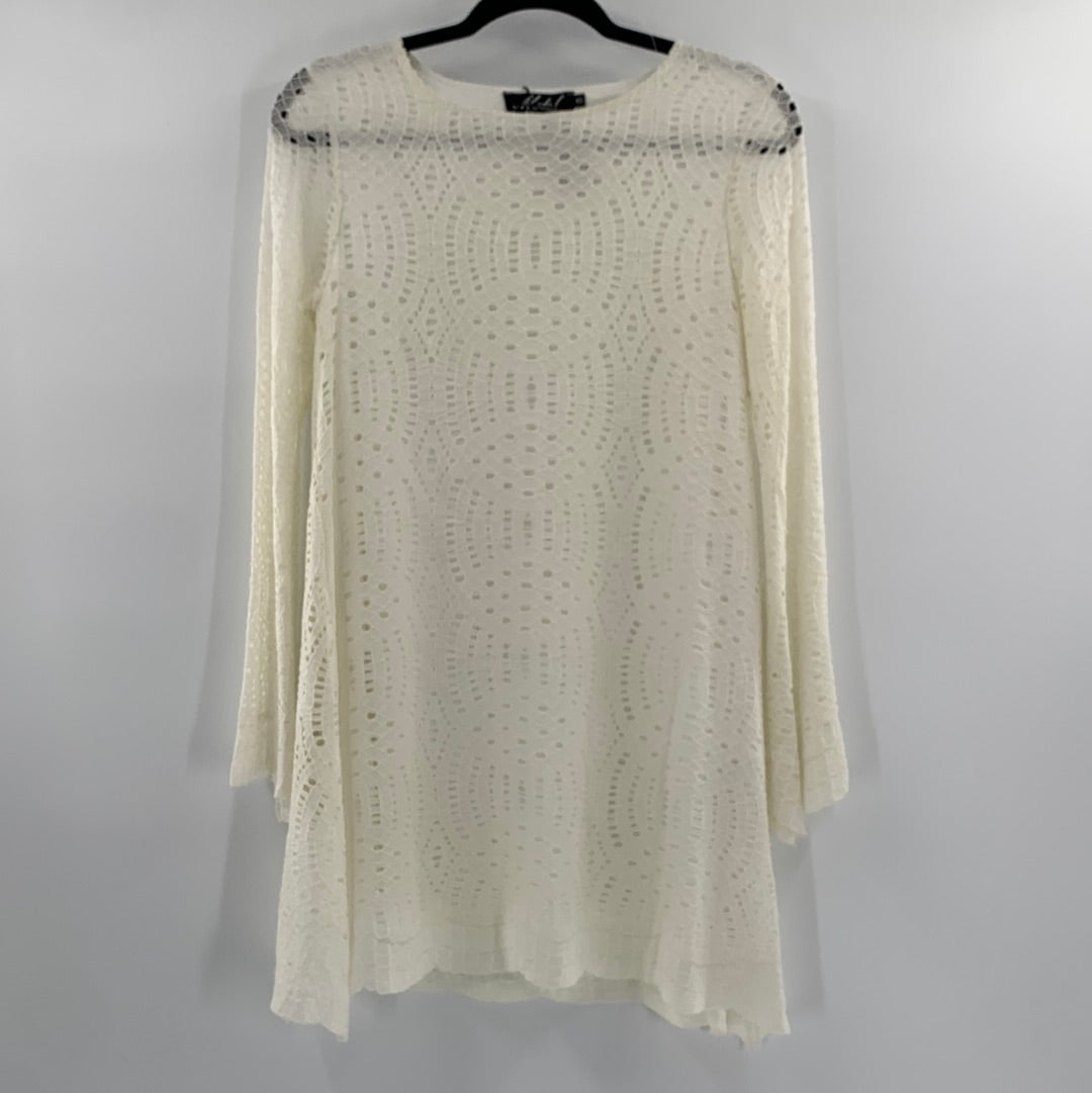 Motel White Lace Mini Dress (SzXS)