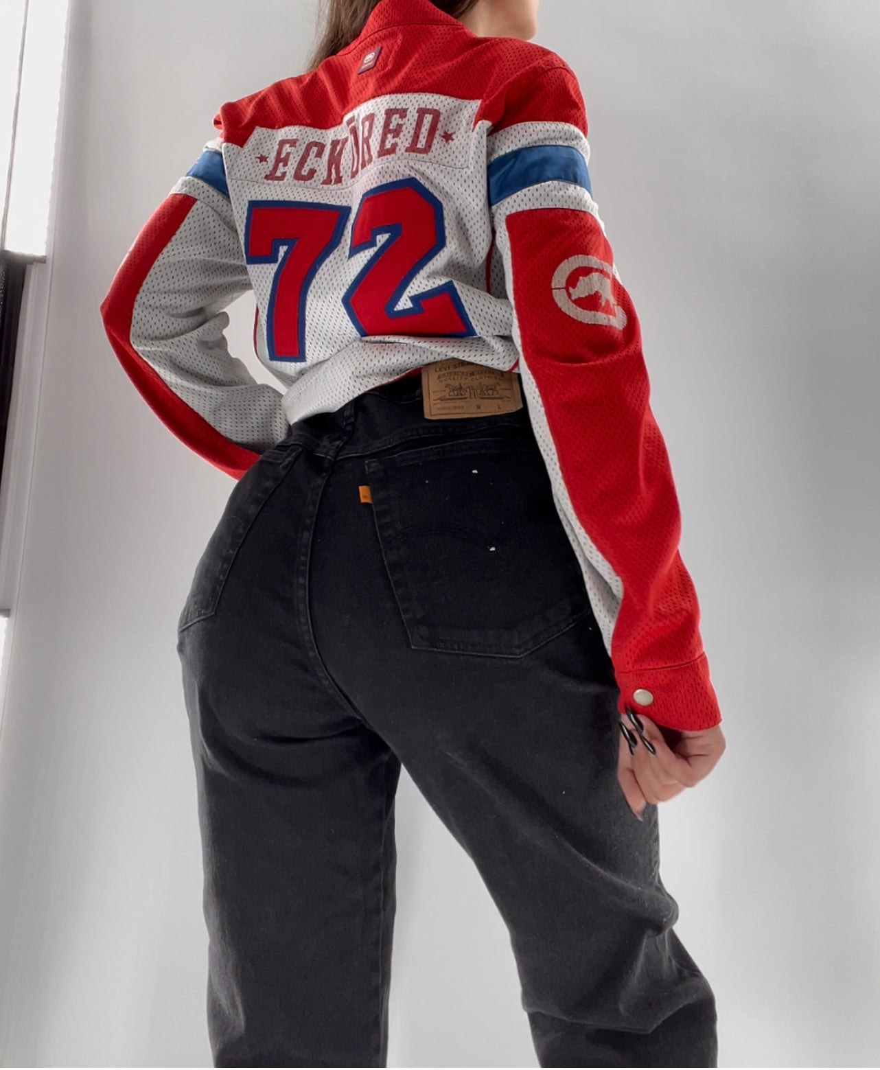 Vintage Ecko Red Racer Jacket (L)