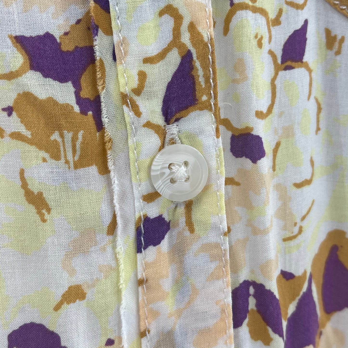 Free People Patterned Button Up (S)