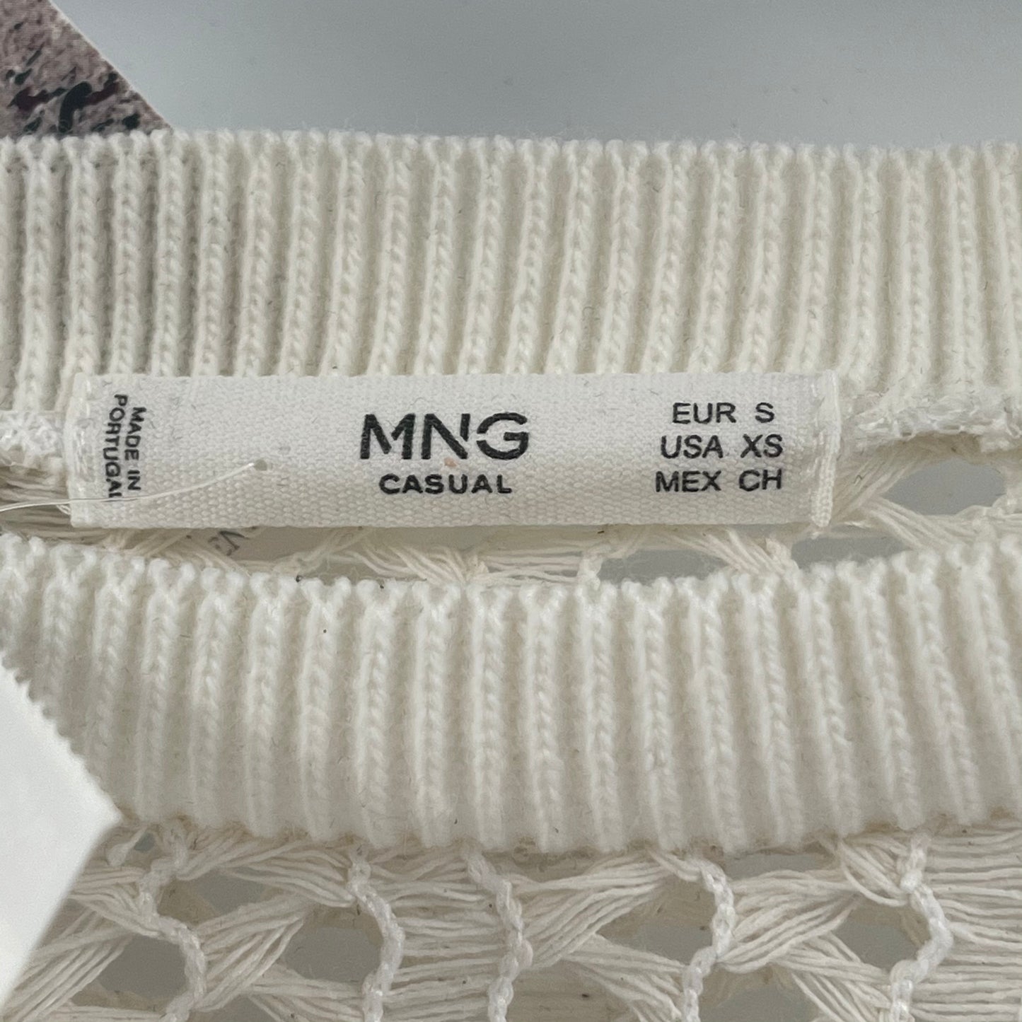 MNG crochet T Shirt (XS)
