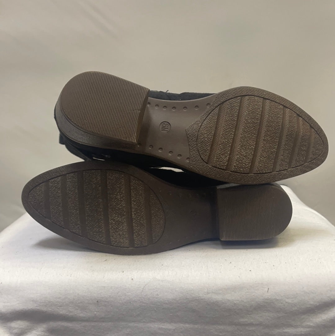 Maurice’s Black Suede Boots
