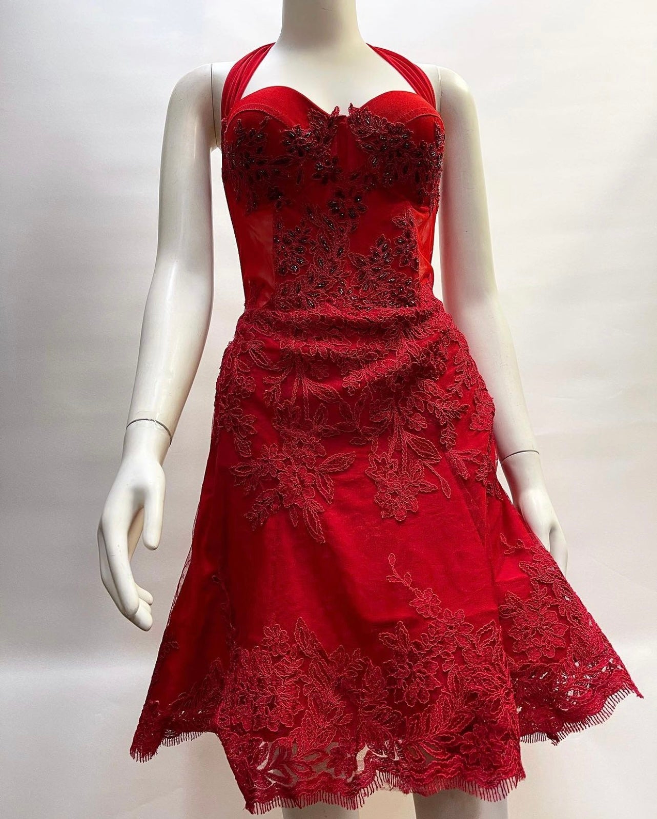 O’blanc Attelier Red Dress