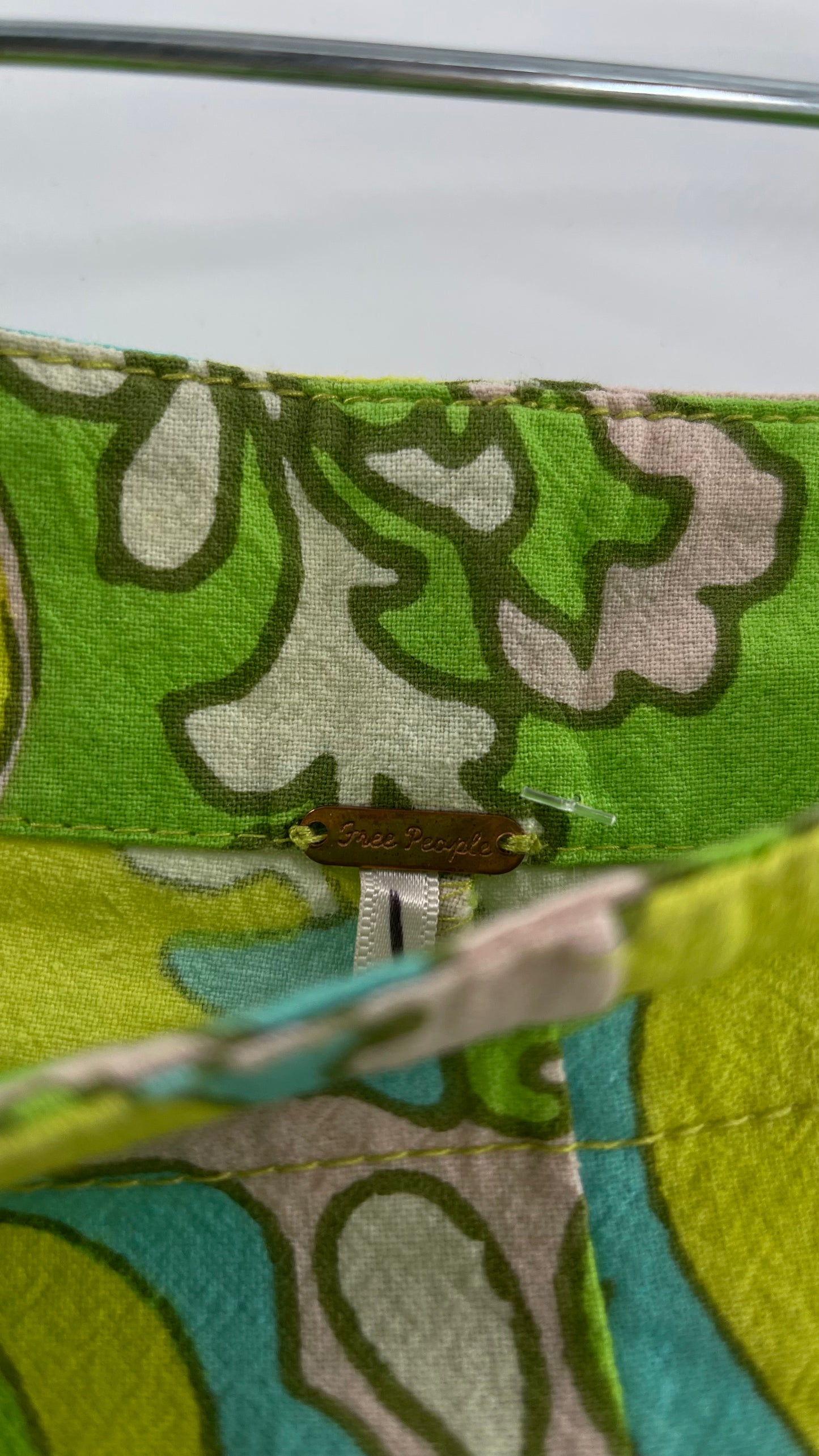 Free People Lime Paisley Patterned (12)