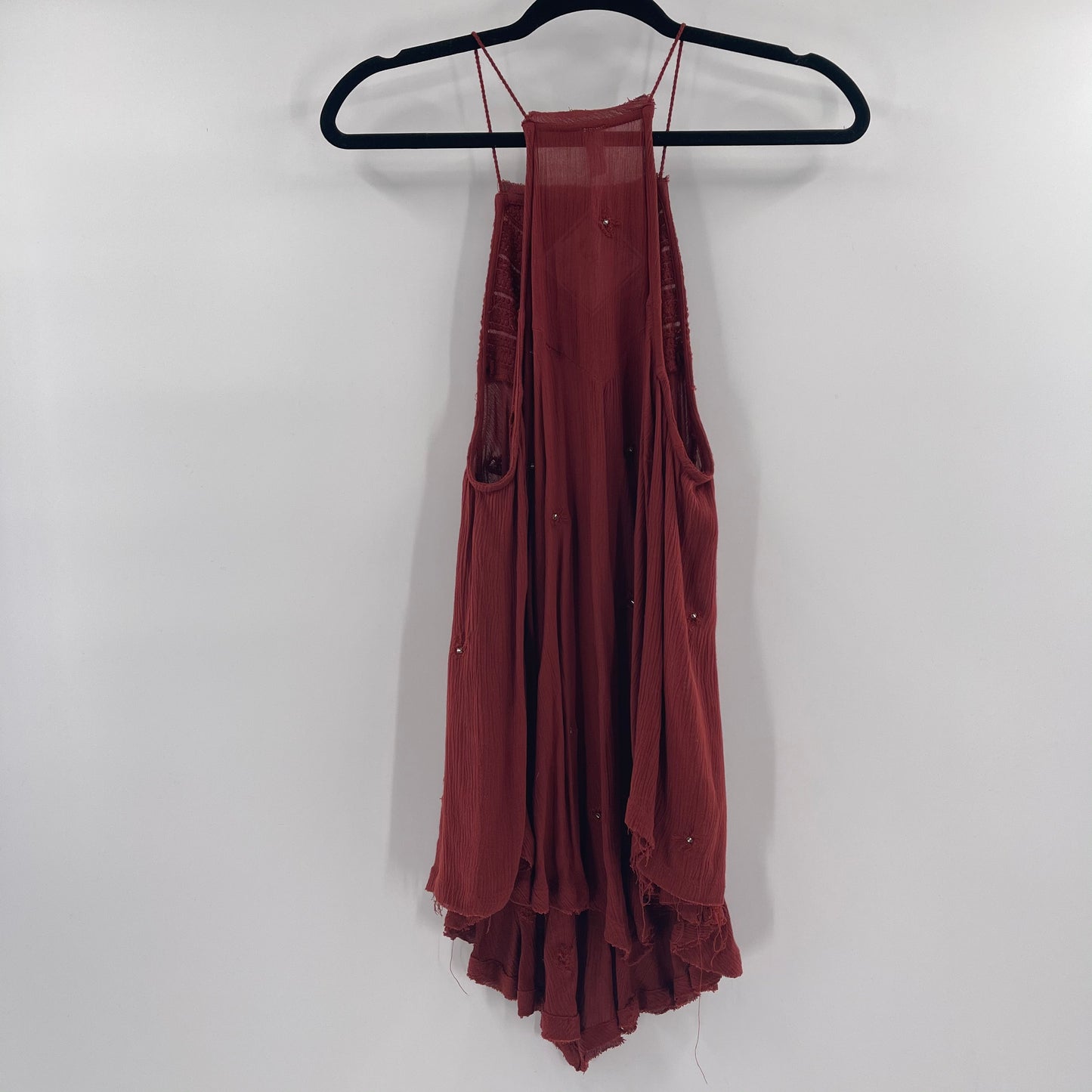 Intimately Free People Burnt Orange Tunic (S)