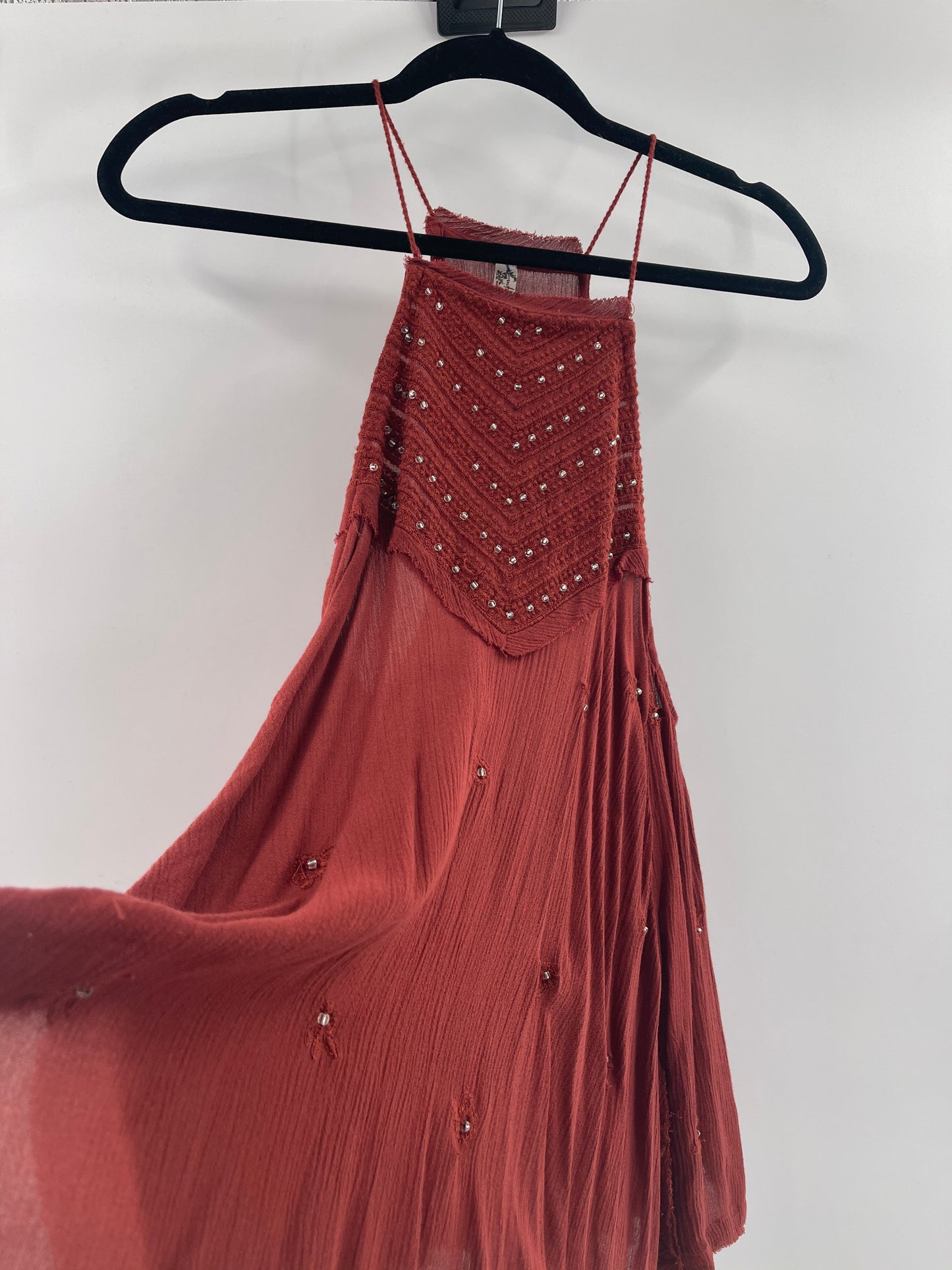 Intimately Free People Burnt Orange Tunic (S)