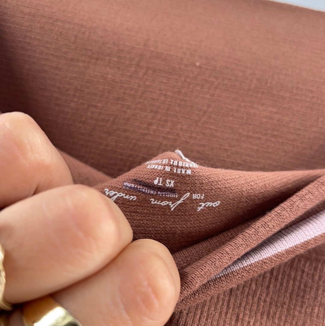 Out from Under Brown Leggings