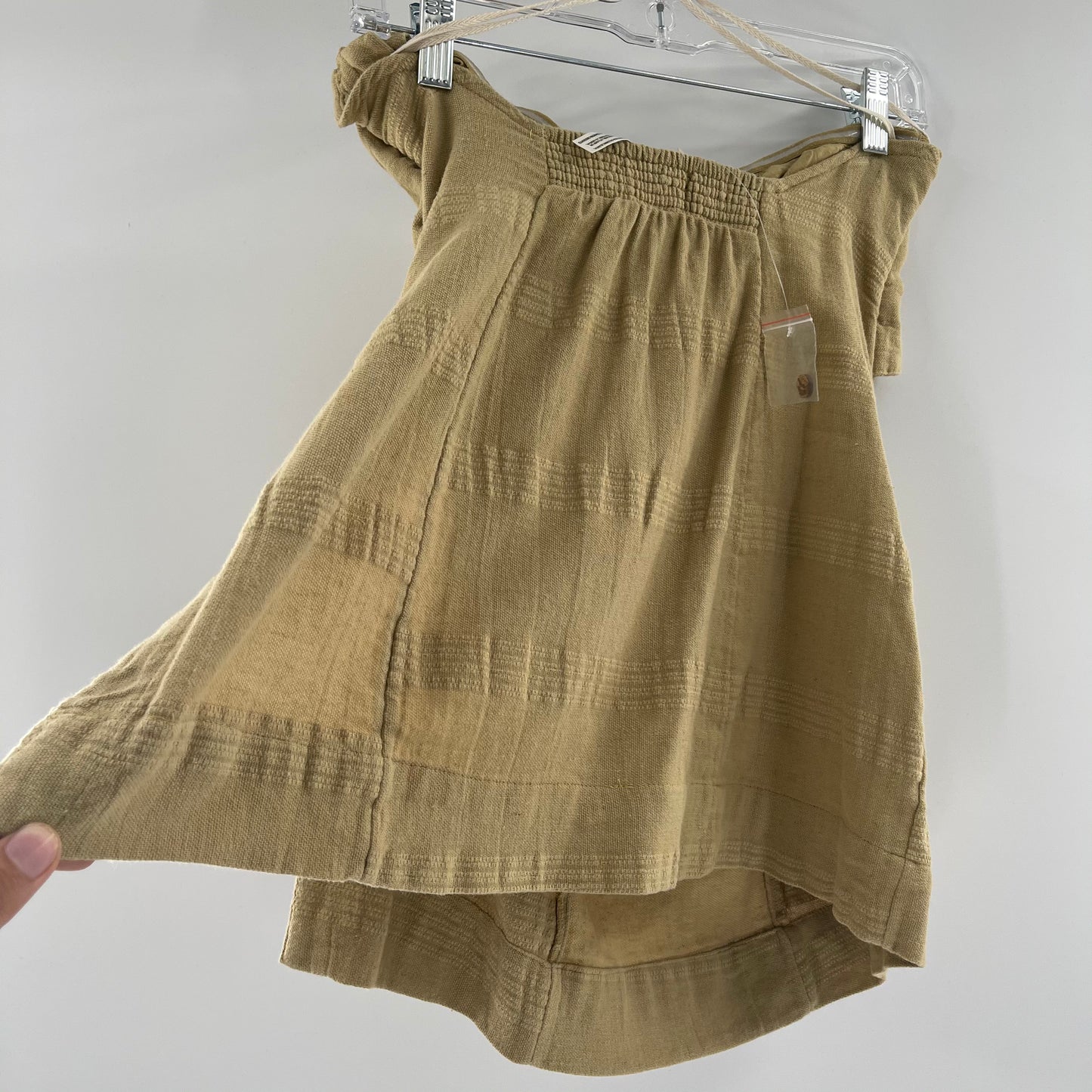 Free People Sand Front Tie Tank (XS)